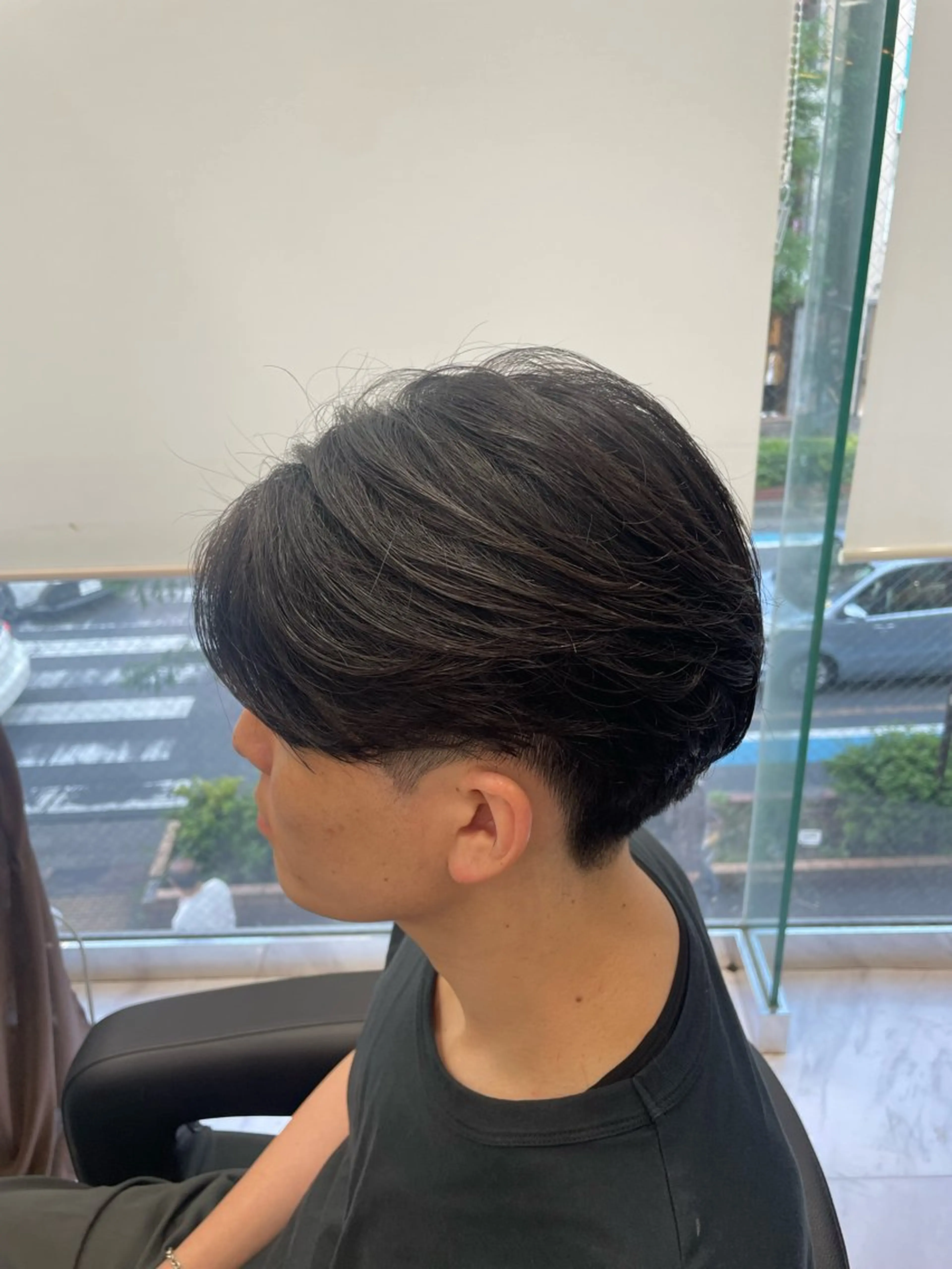 ショート パーマ メンズ メンズパーマ デート ニュアンスパーマ REEED渋谷店所属・🍒KUMAGAI 🍒のヘアスタイル