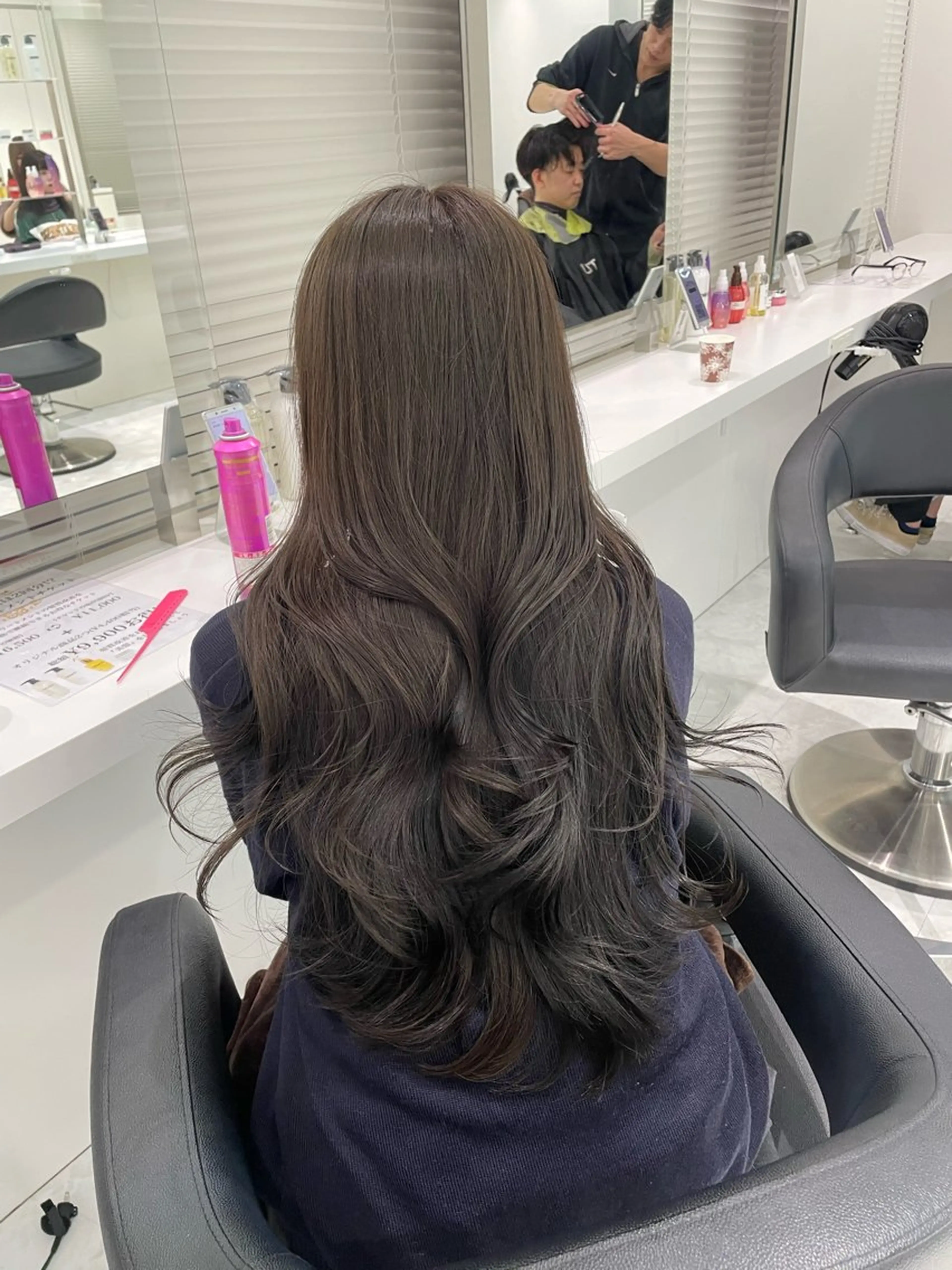 ロング カラー カット ヘアカラー 🌿透明感赤み消し Keishin🌿のヘアスタイル