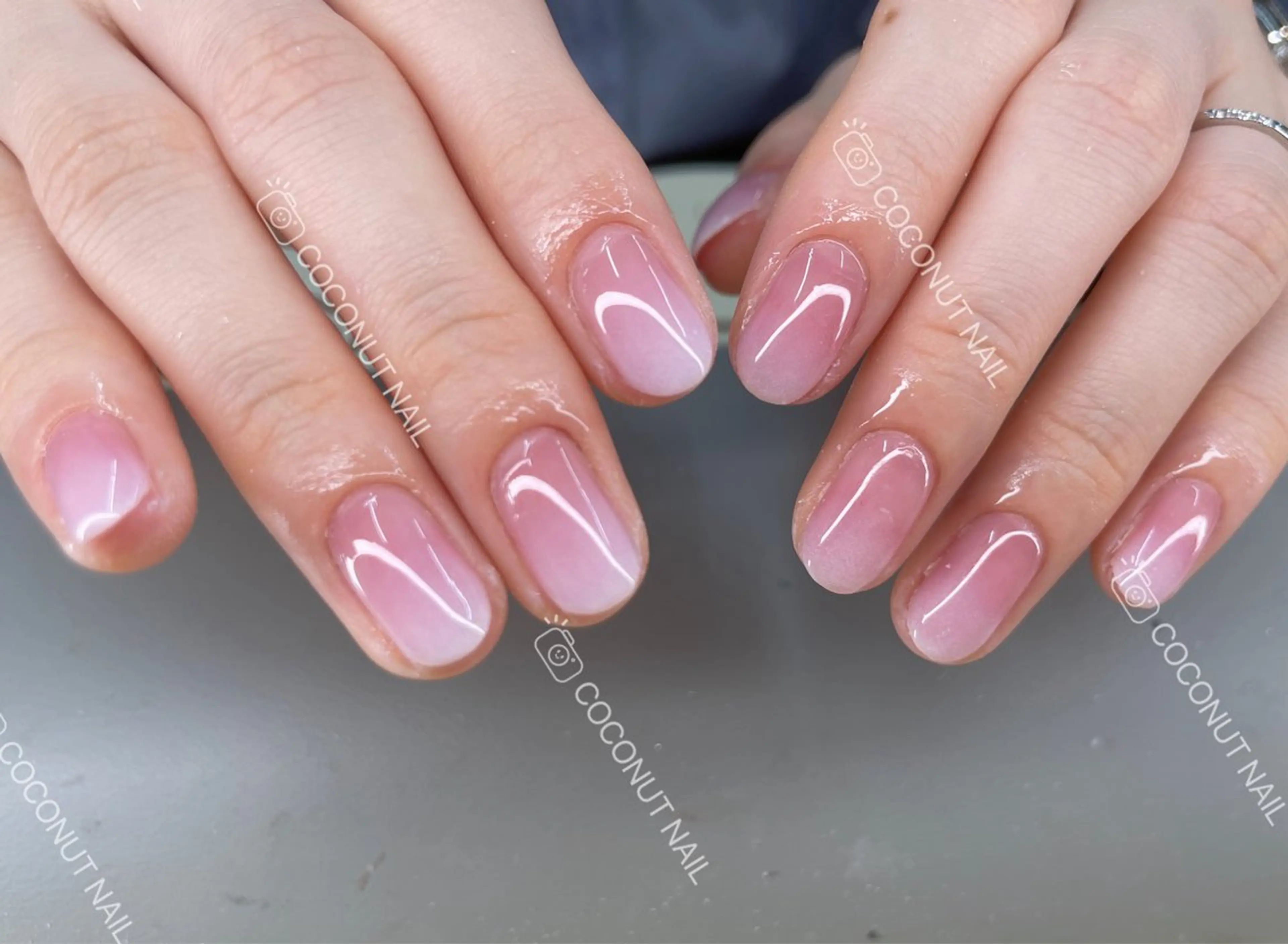 ネイル ハンドネイル 神田 ココナッツのネイルデザイン