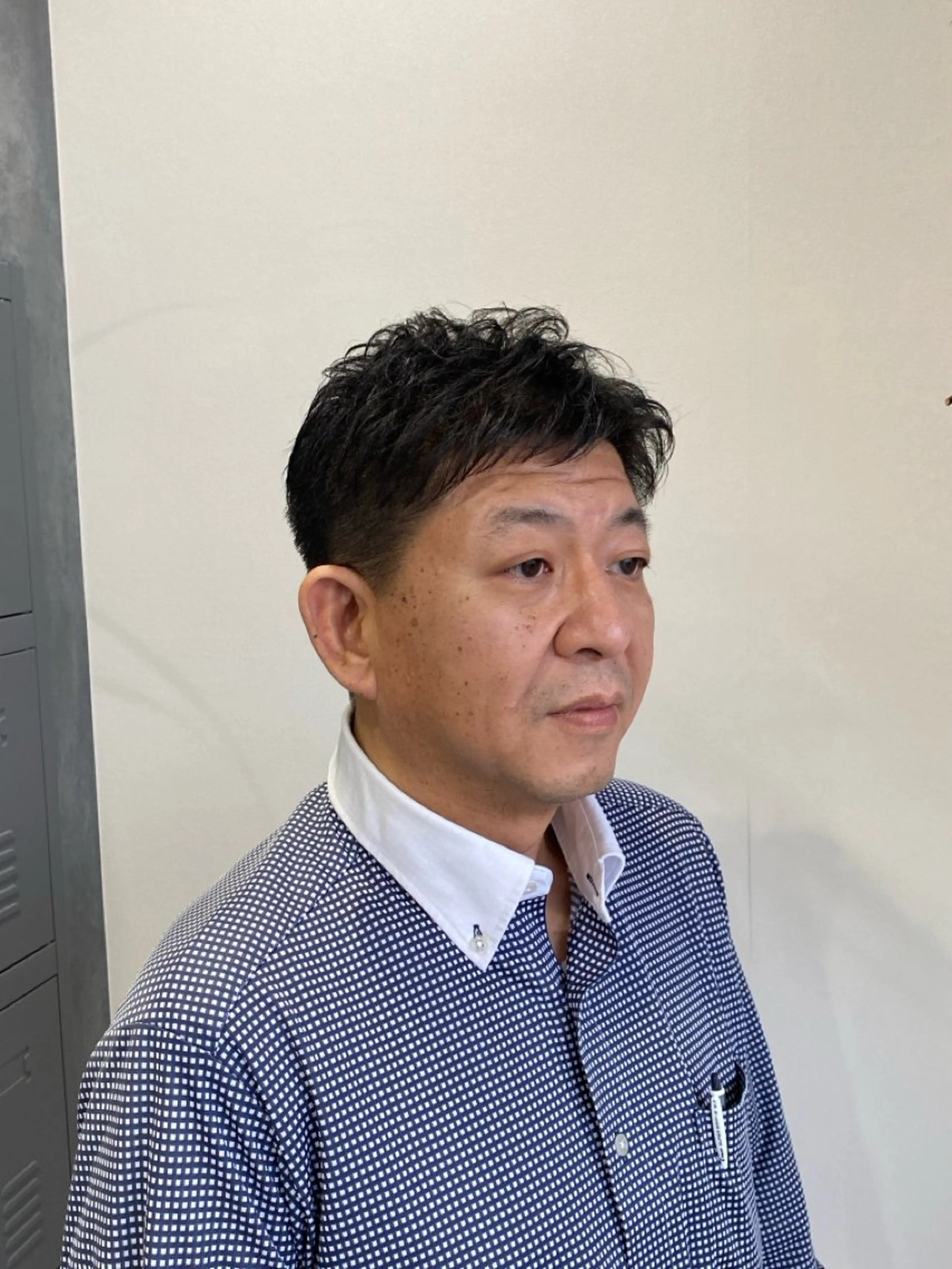 ショート メンズ 新谷 結菜のヘアスタイル