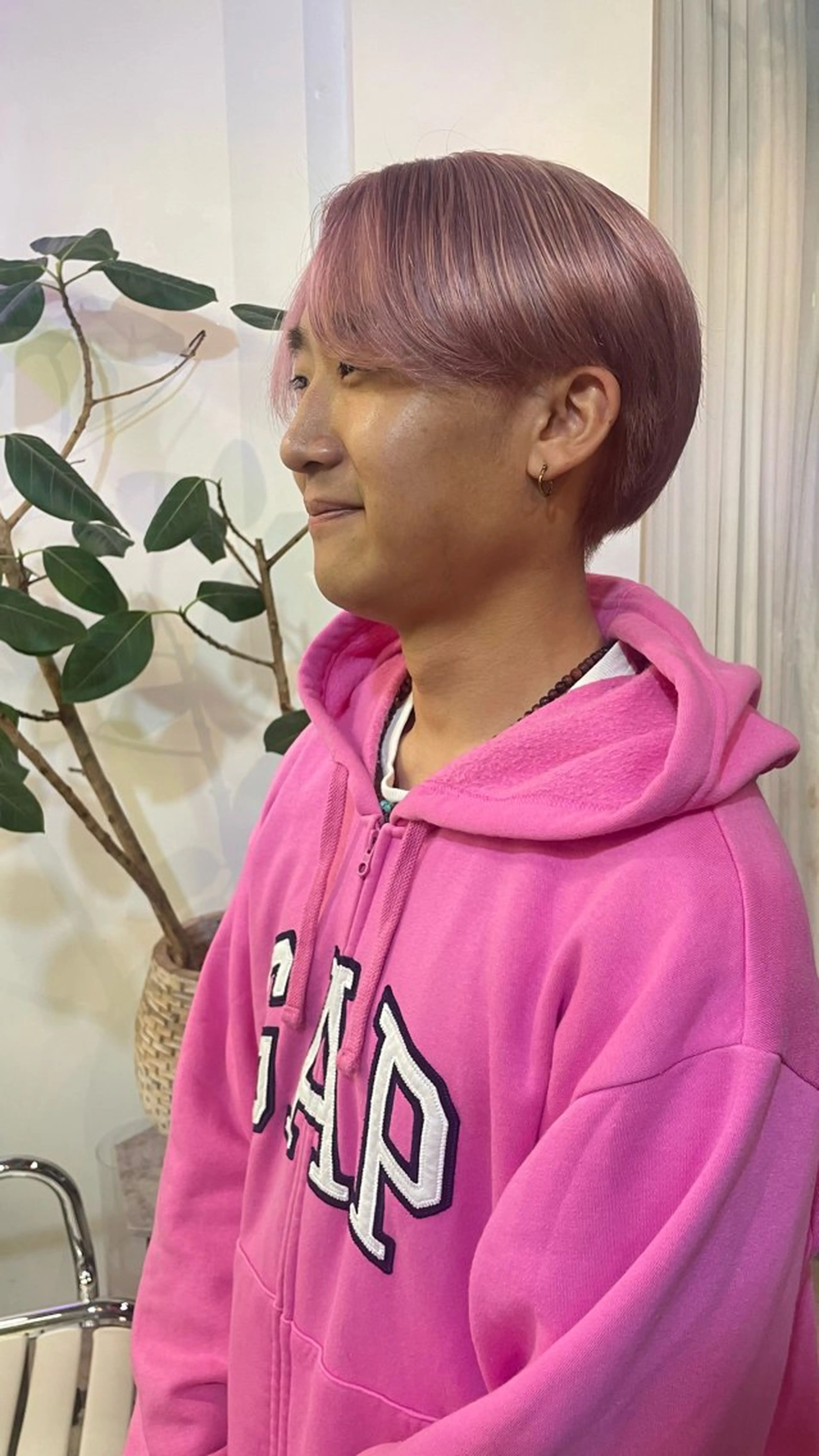 ショート カラー メンズ ness kouのヘアスタイル