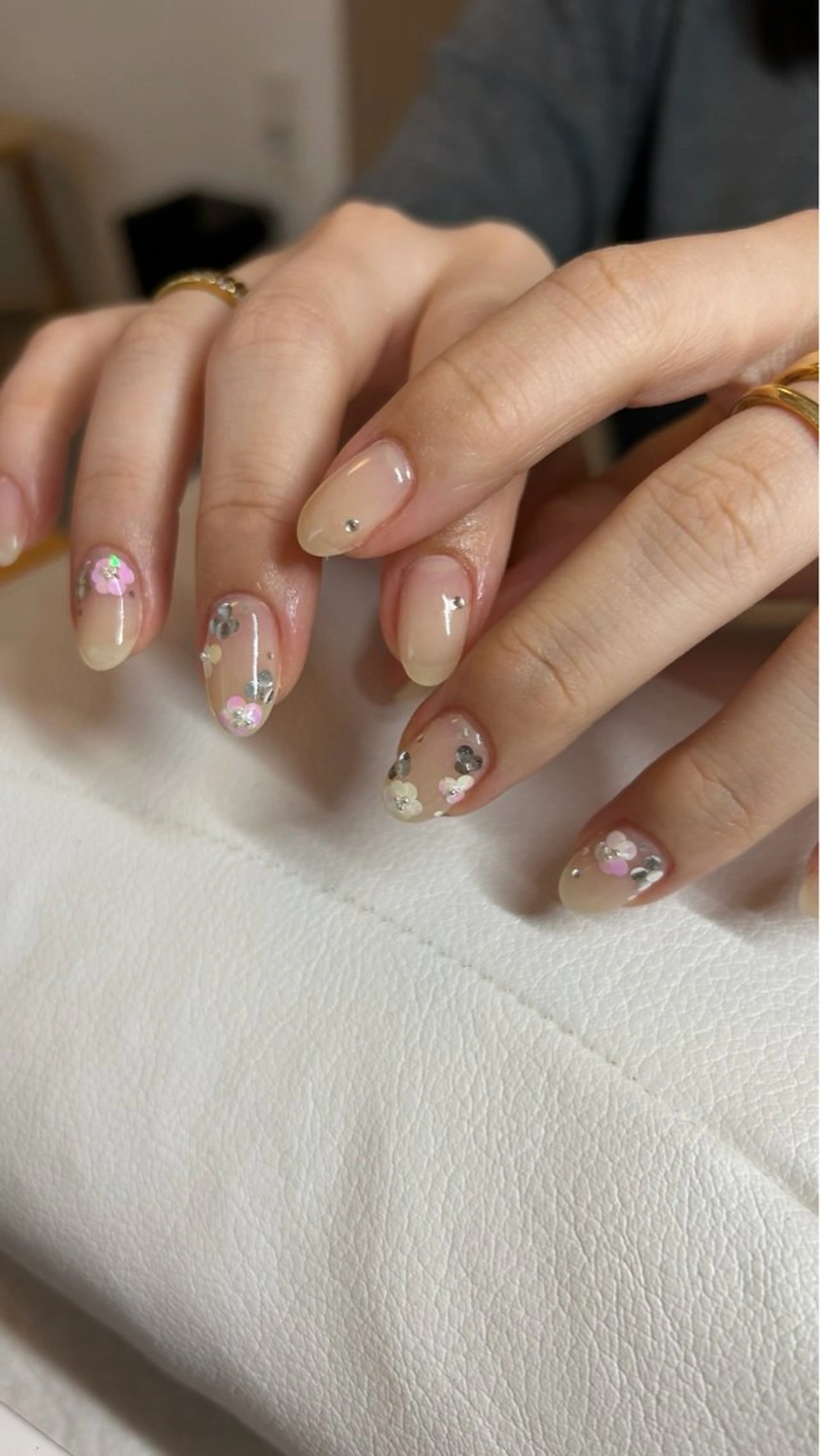 ネイル 持ち込み ハンドネイル io.Nail 谷町九丁目のネイルデザイン