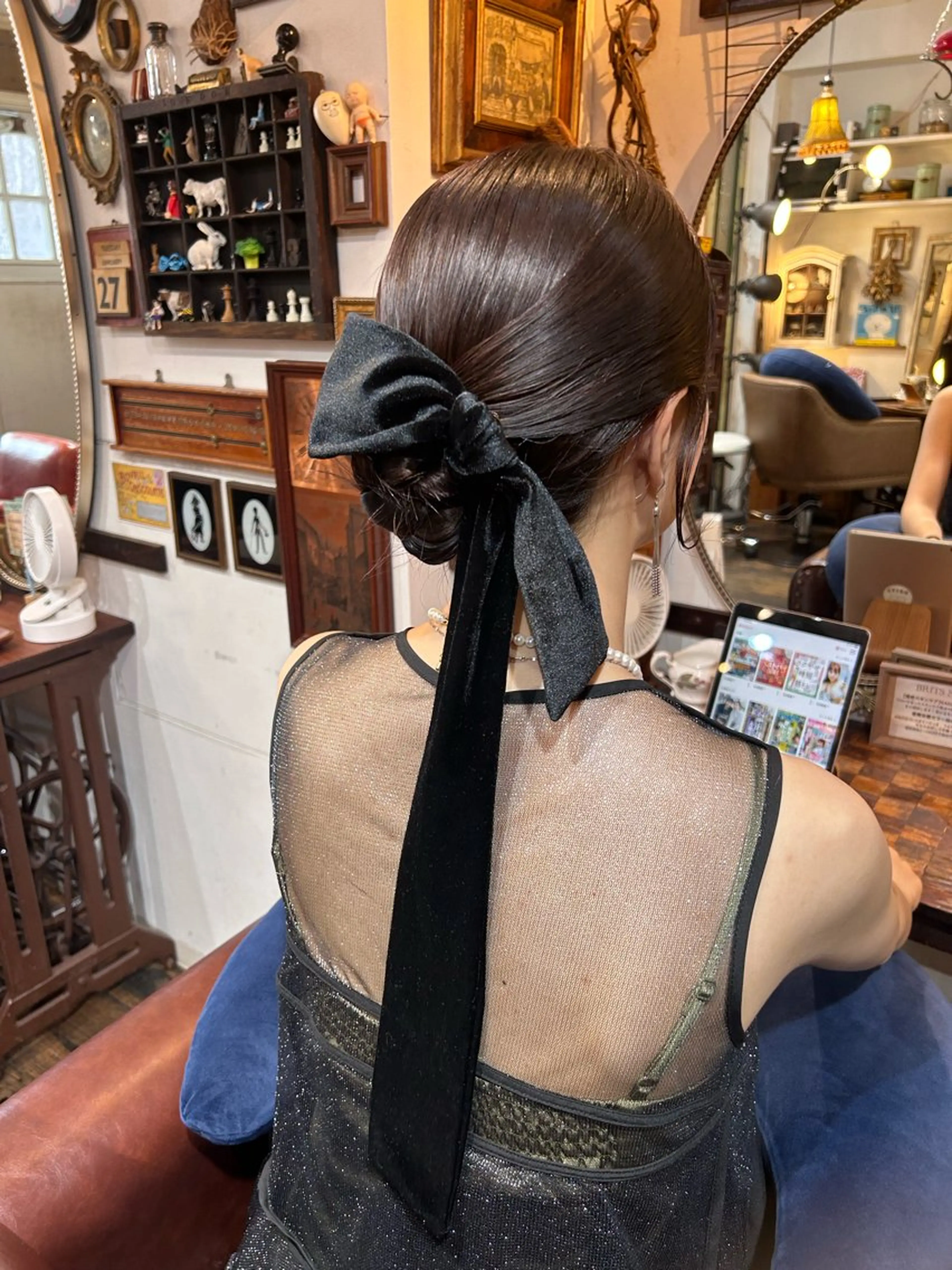 ヘアアレンジ ヘアセット 清水千優/パーマ/透 明感カラー/メンズのヘアスタイル