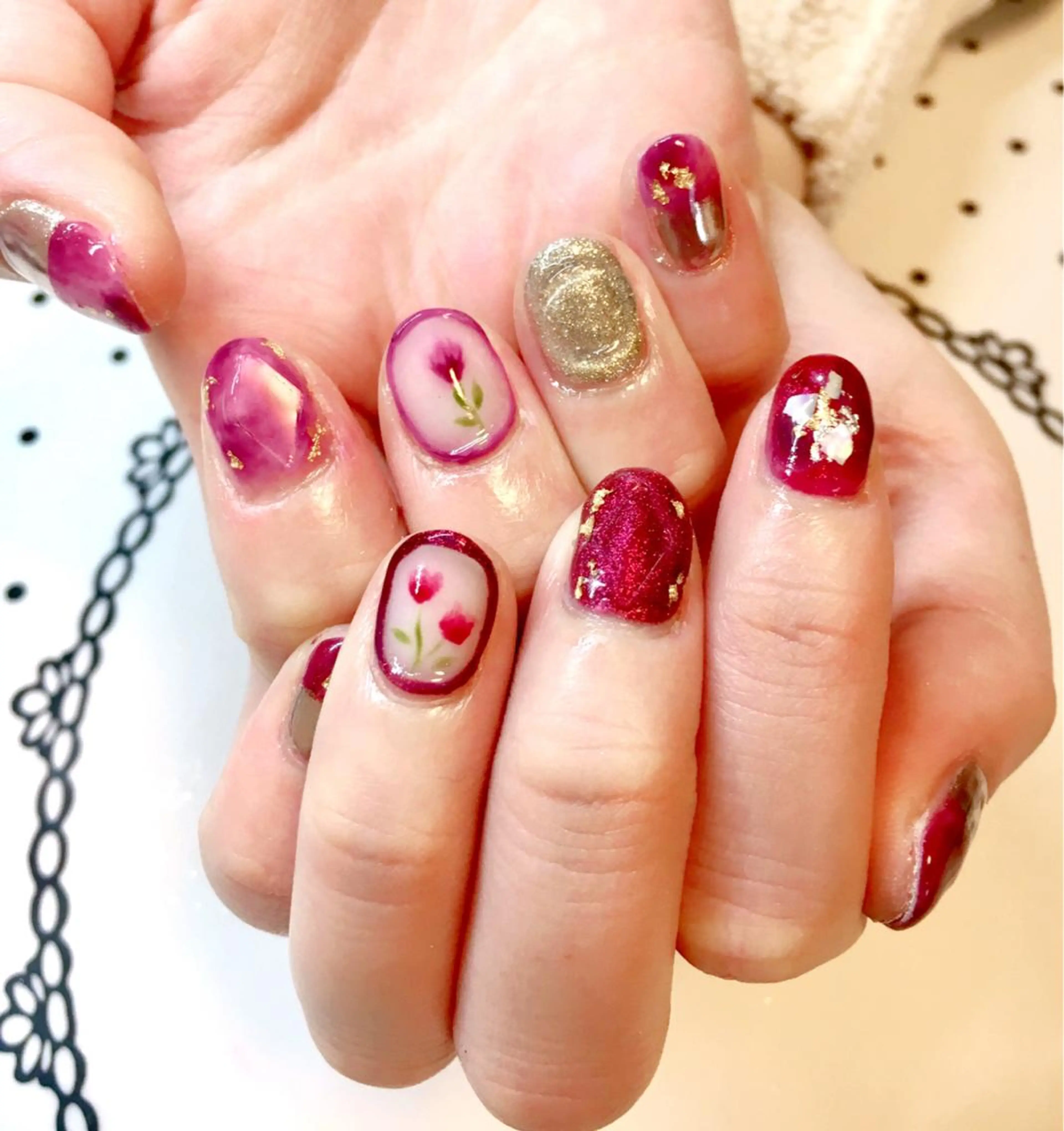 ネイル ハンドネイル nailist cocoのネイルデザイン