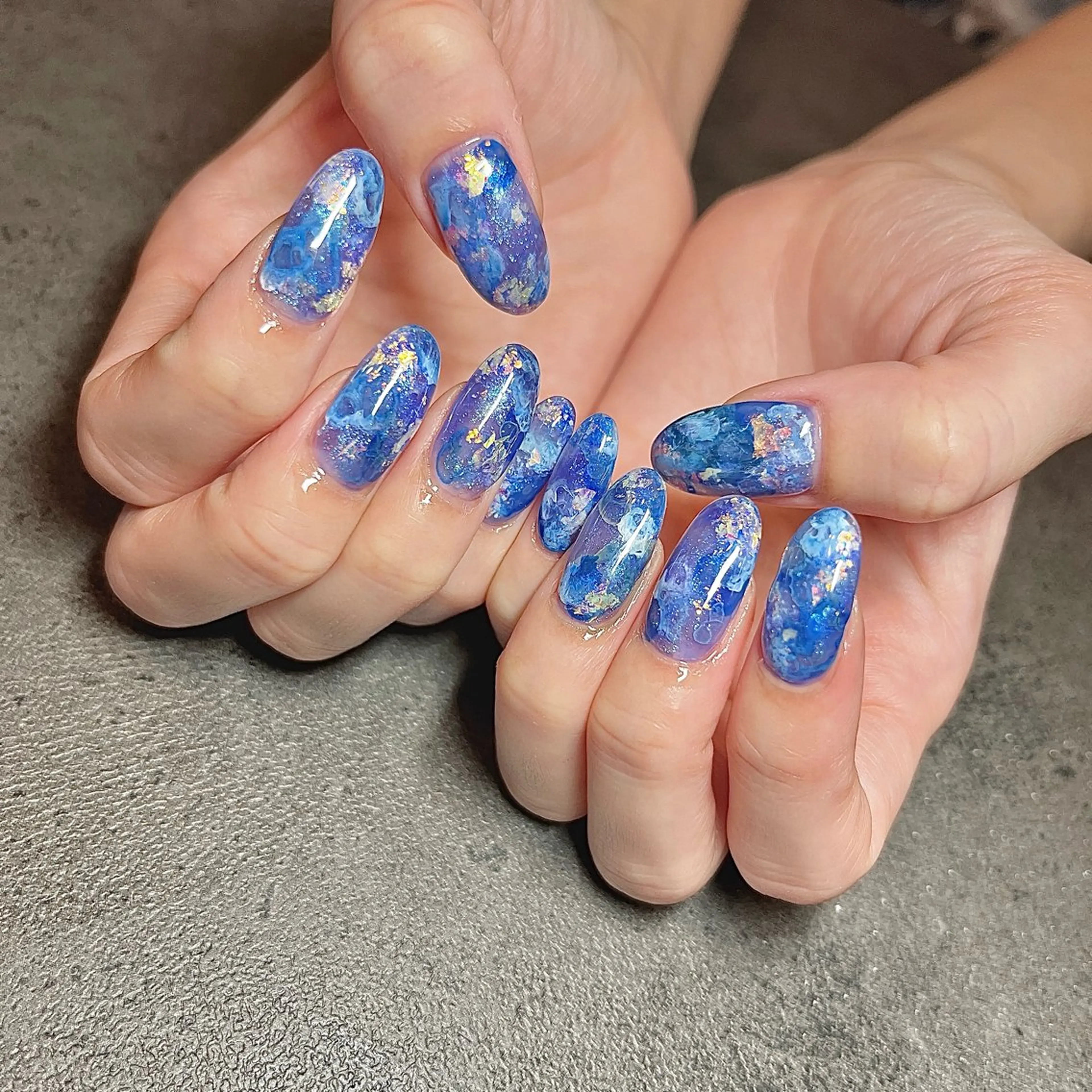 ネイル ジェルネイル しば まなみのネイルデザイン