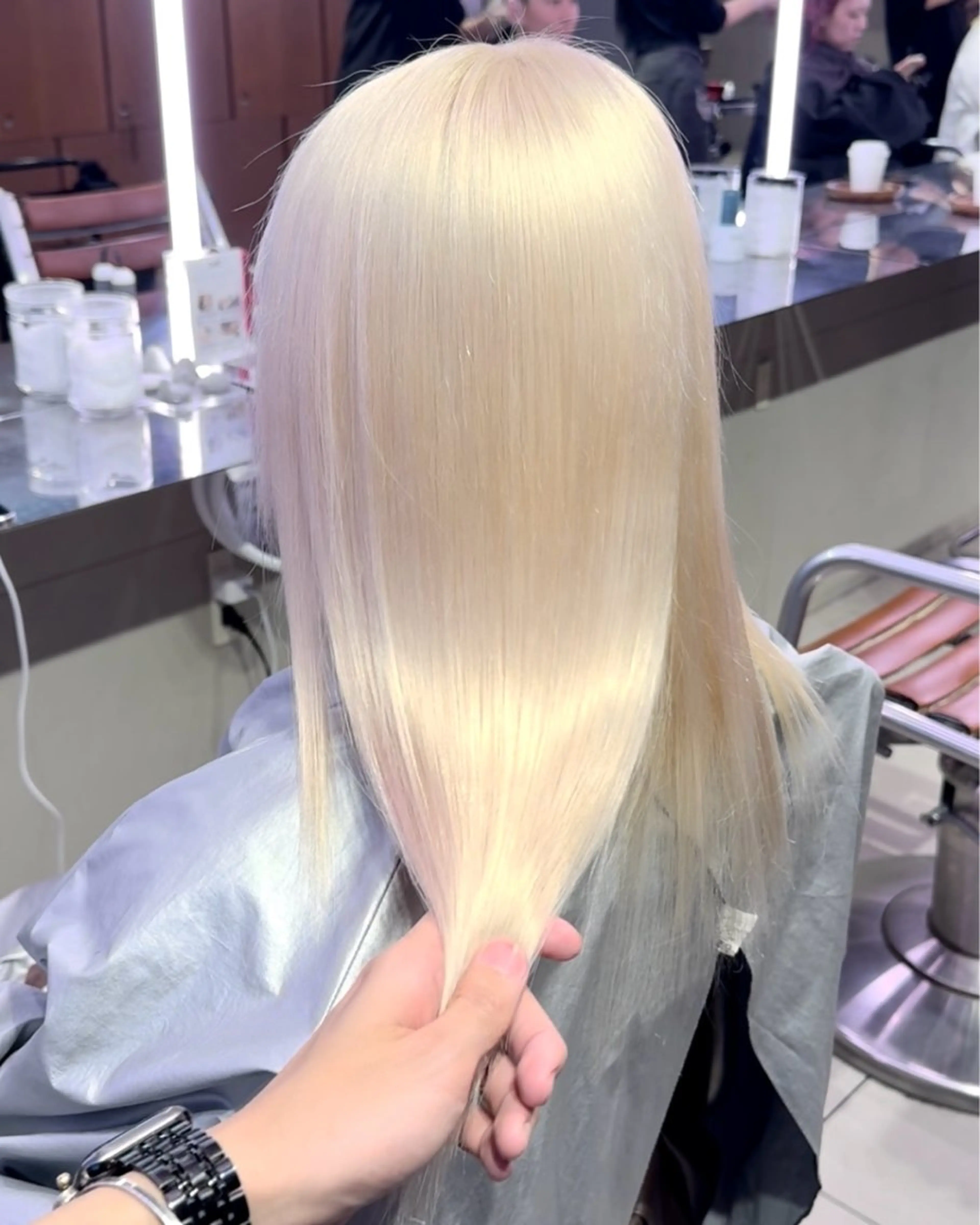 カラー 髪質改善/ブリーチ /長山遼太郎のヘアスタイル