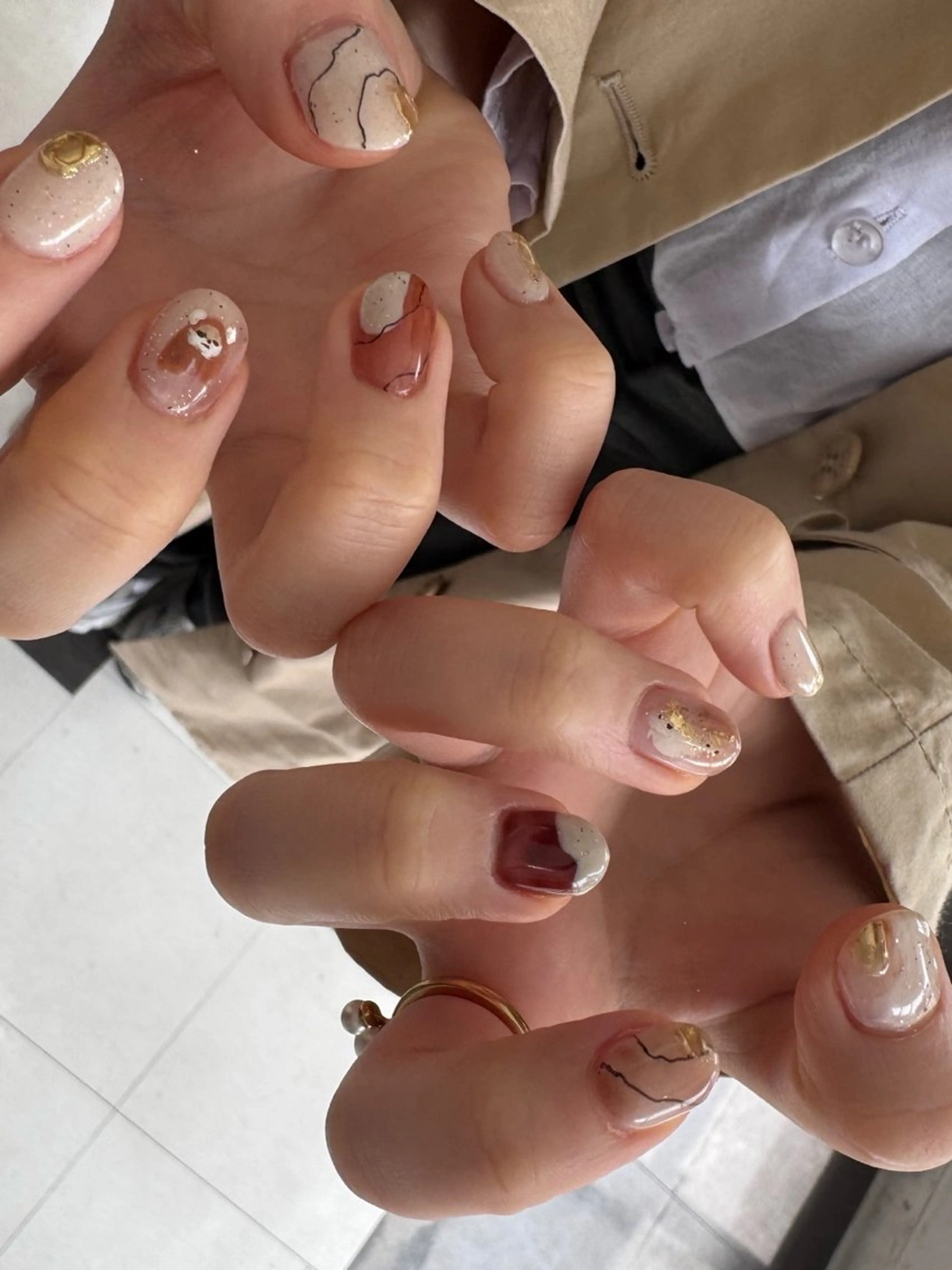 ネイル ハンドネイル emunail 東梅田/西天満のネイルデザイン