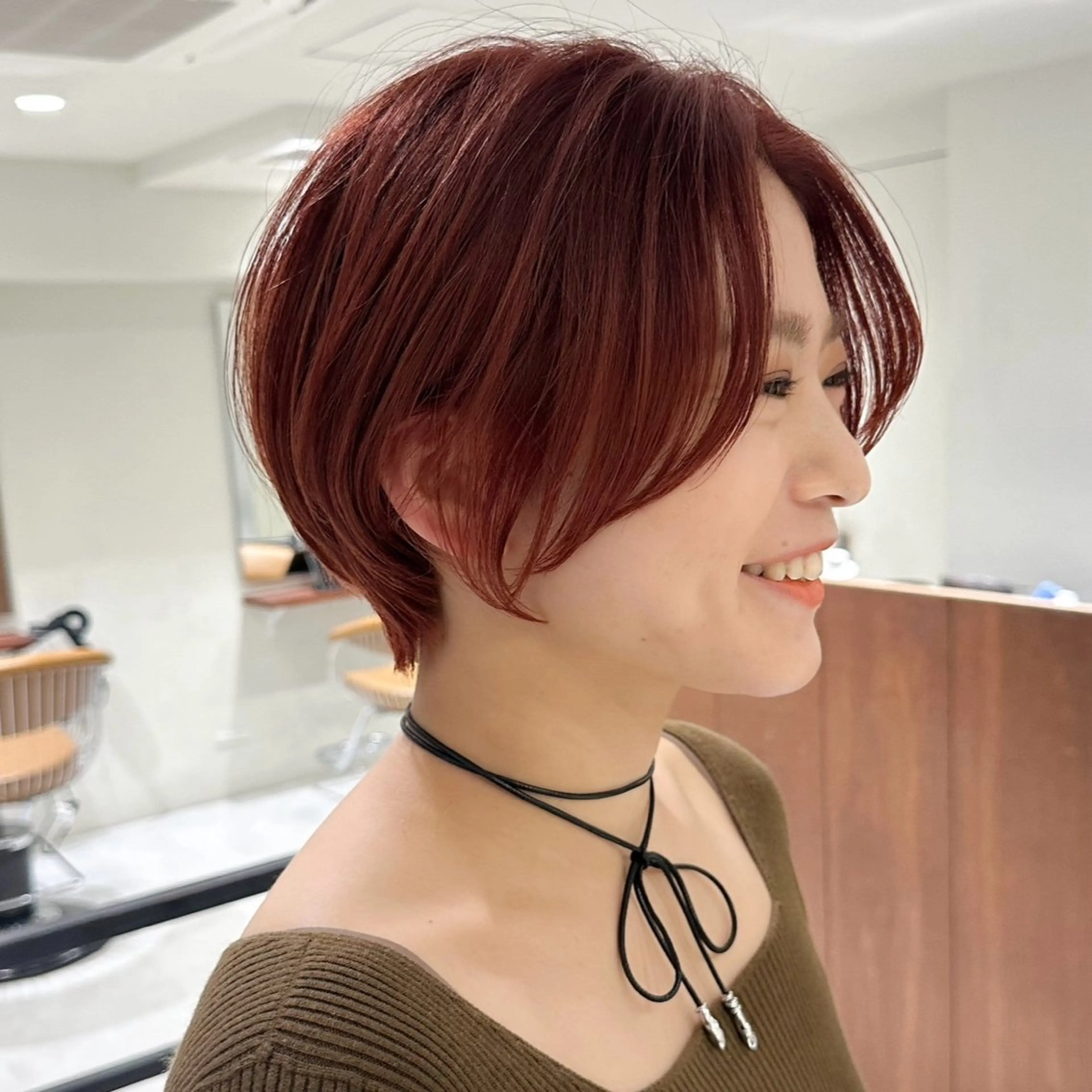 ショート カラー ヘアカラー トリートメント ショート特化✨ 津々美のヘアスタイル