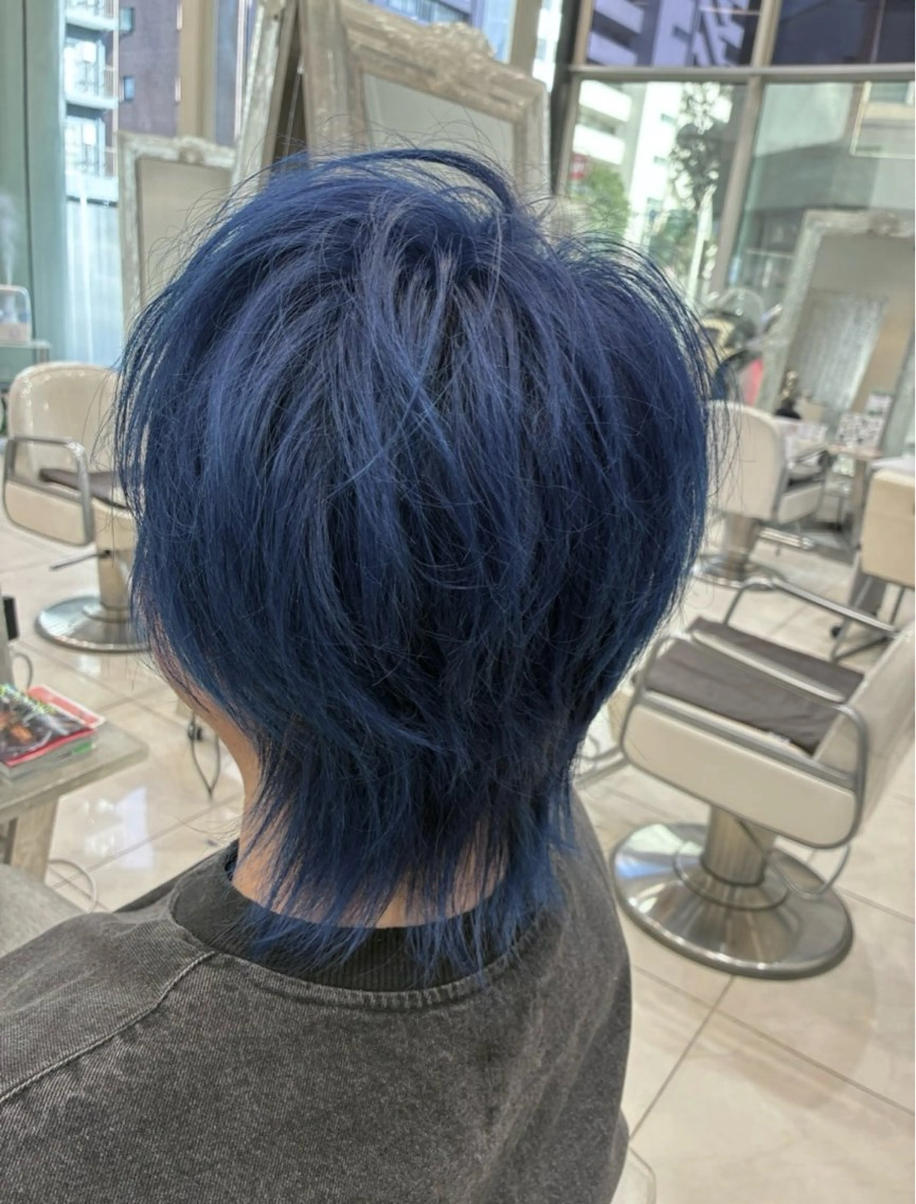 カラー メンズ ヘアカラー トップスタイリスト 石川みやびのヘアスタイル