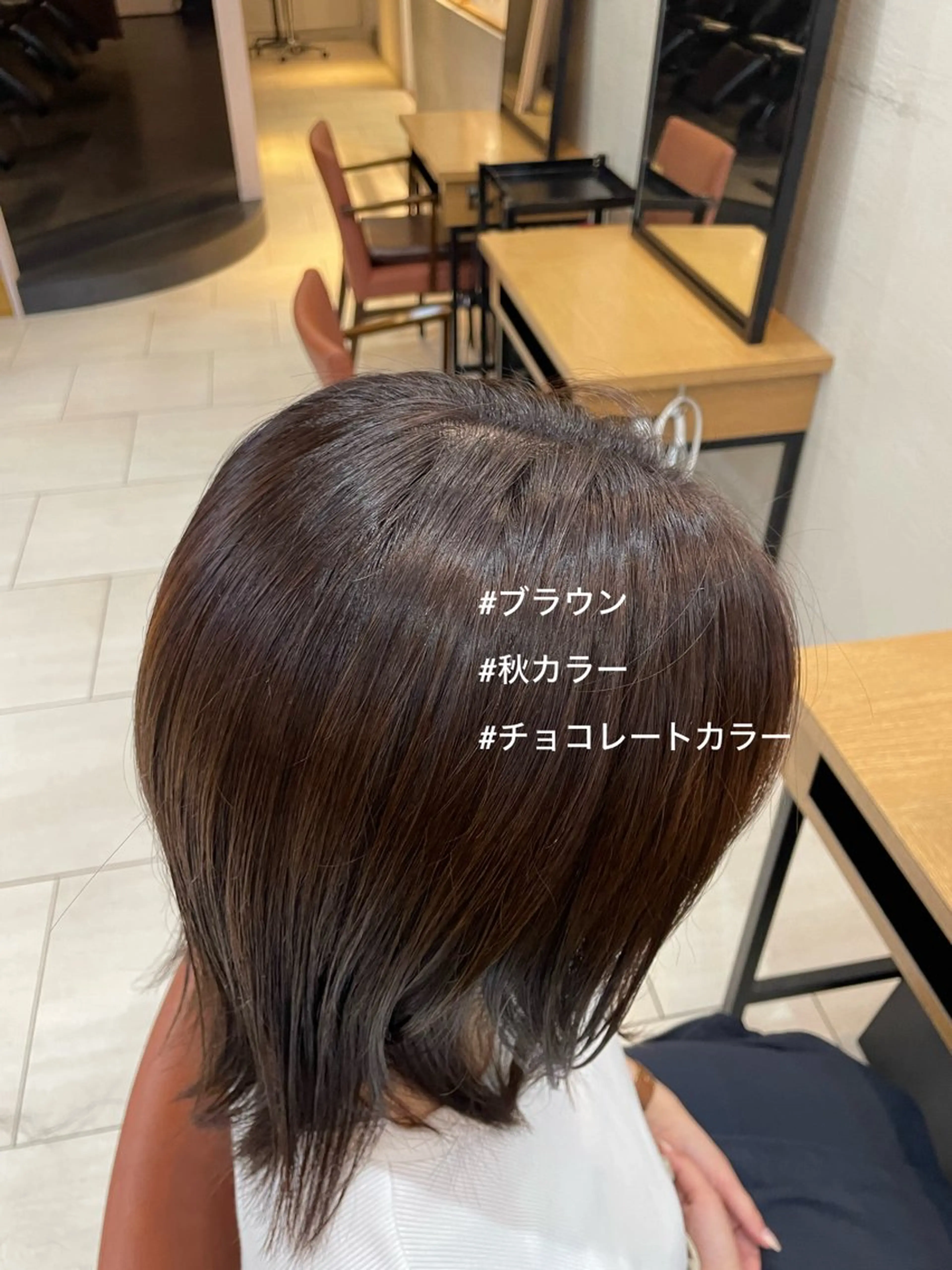 カラー 透明感カラー カット ヘアカラー トリートメント ボブ/ミディアム 親しみやすさ/さくらのヘアスタイル