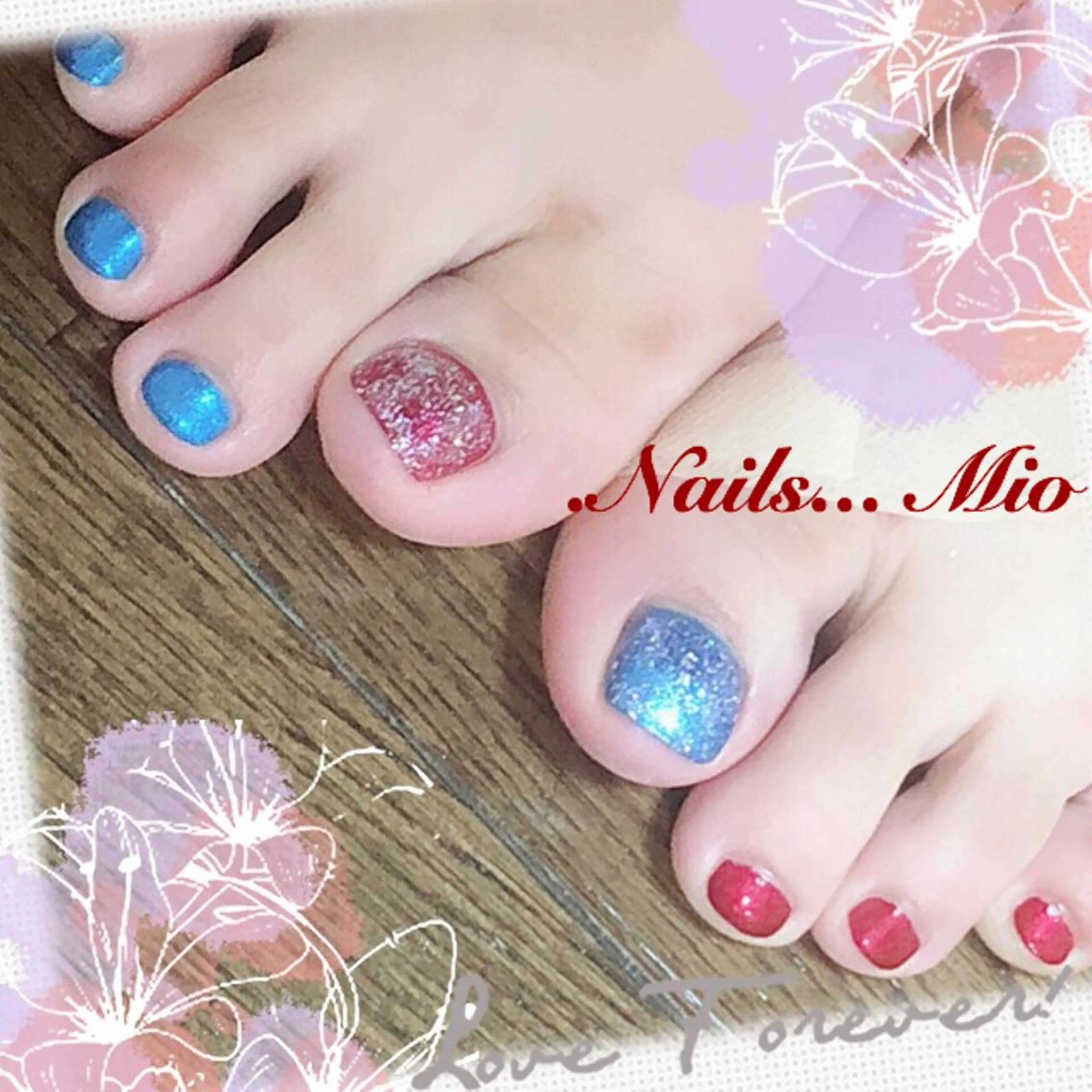 ネイル フットネイル .Nails Mio 赤羽西ネイルサロンのネイルデザイン