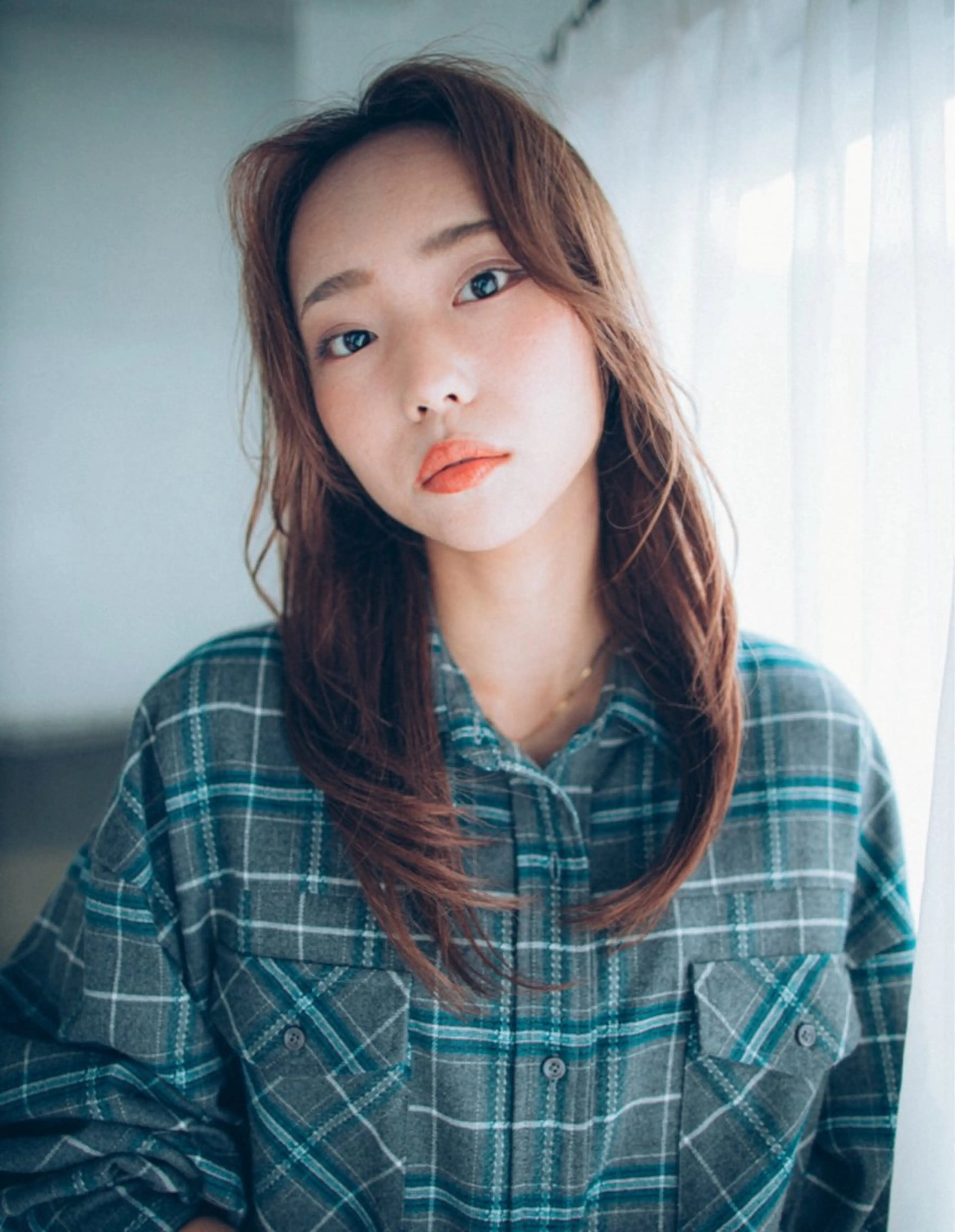 ロング レイヤーカット カット 秋山 大樹のヘアスタイル