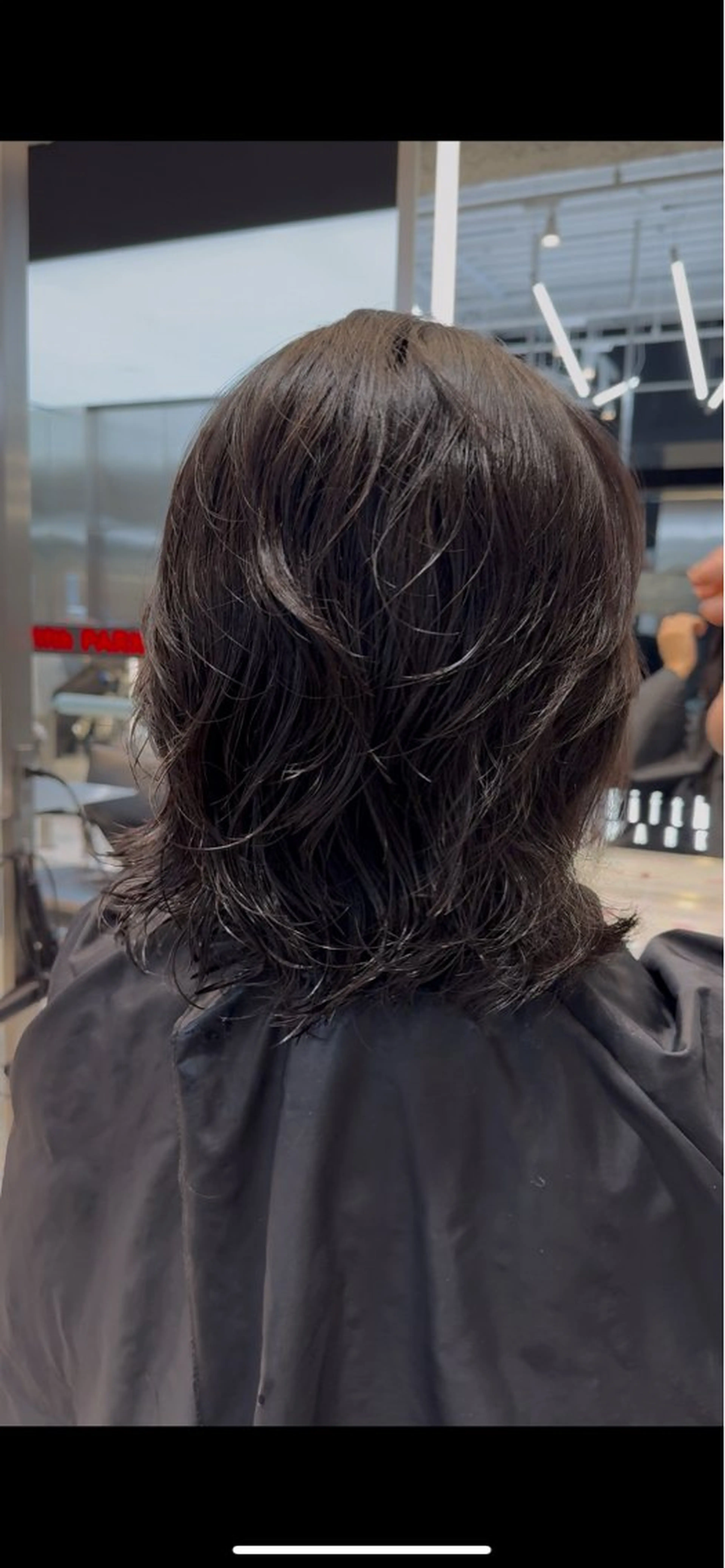 ミディアム カラー パーマ メンズ ブラウンカラー カット パーマ fifth park 六反穂 龍介のヘアスタイル