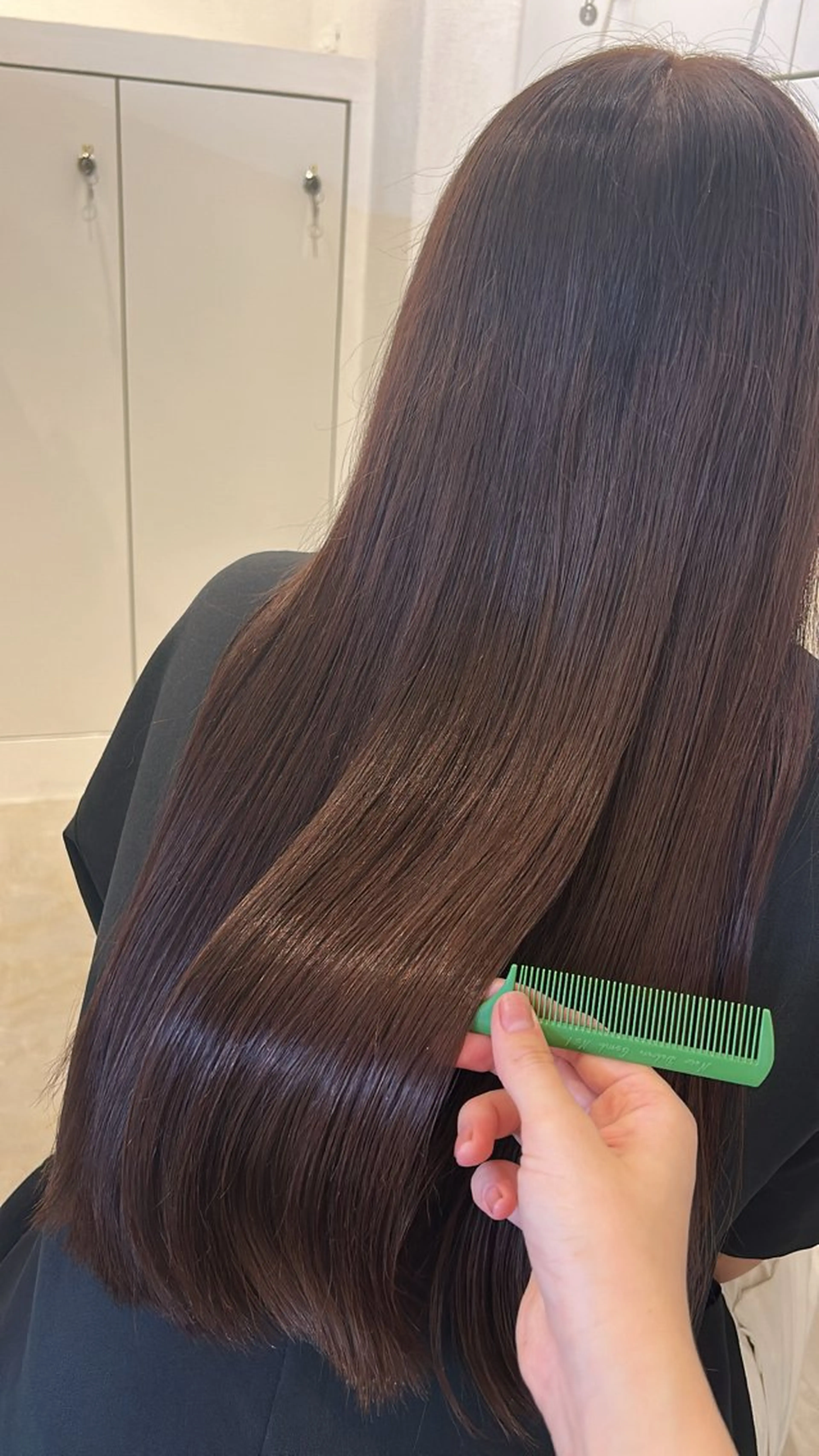 ロング カラー メンズ ブラウンカラー レッドカラー レッドブラウン 暖色/透明感カラー かずきのヘアスタイル