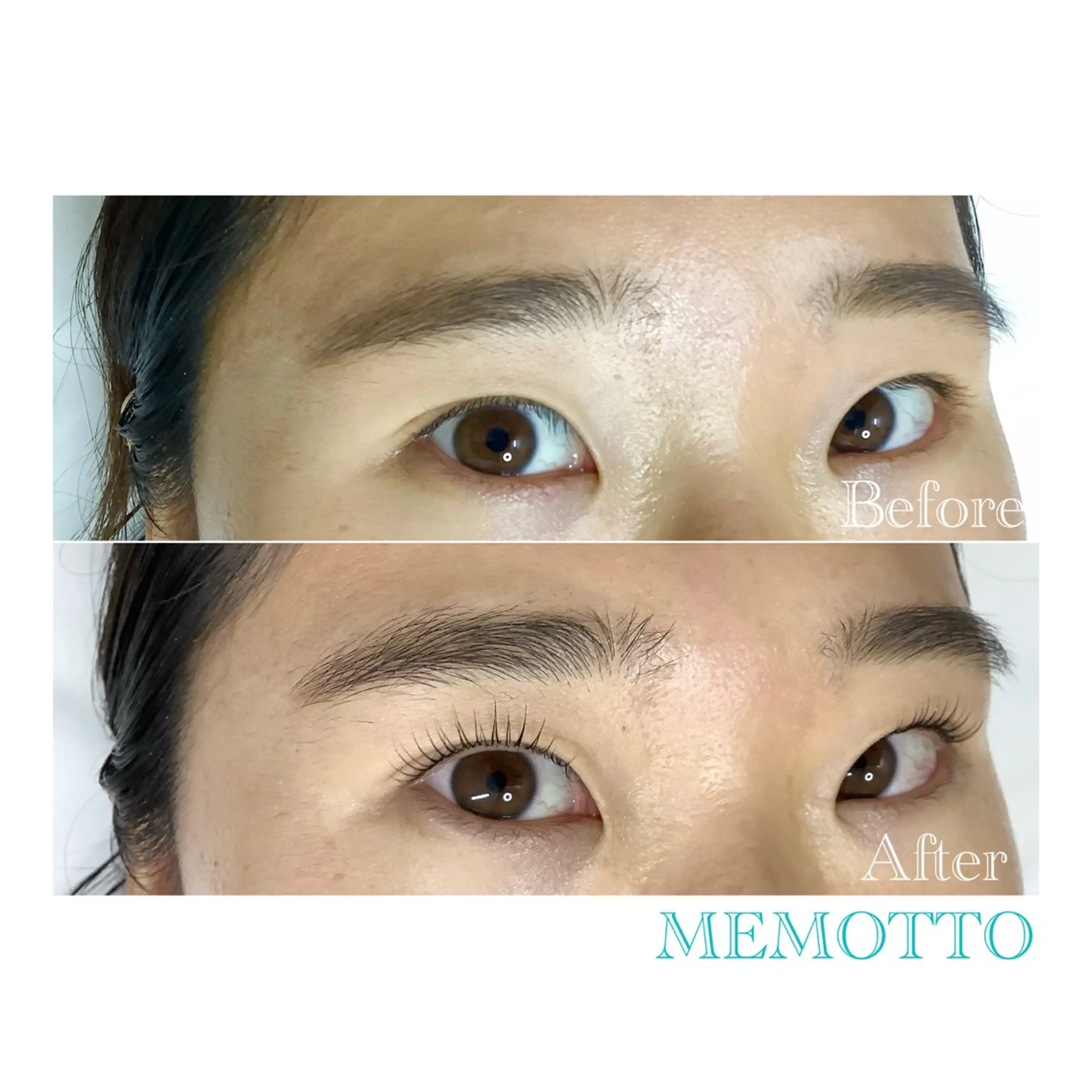 マツエク・マツパ 一重×まつ毛パーマ マツパ MEMOTTO CHIHIROのマツエク・マツパデザイン