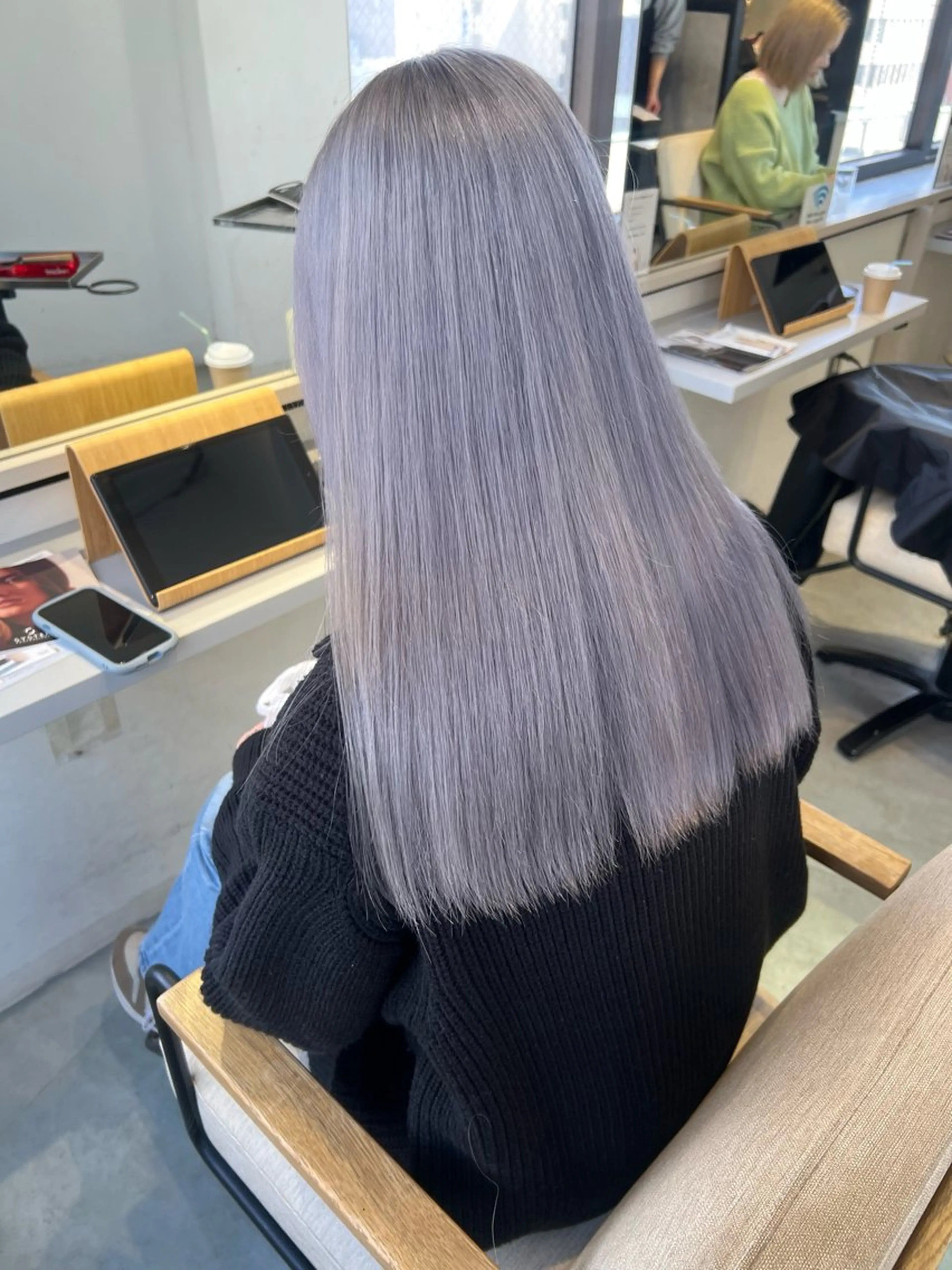 ミディアム デザイン🥇複雑履歴 ハイトーン特化のヘアスタイル