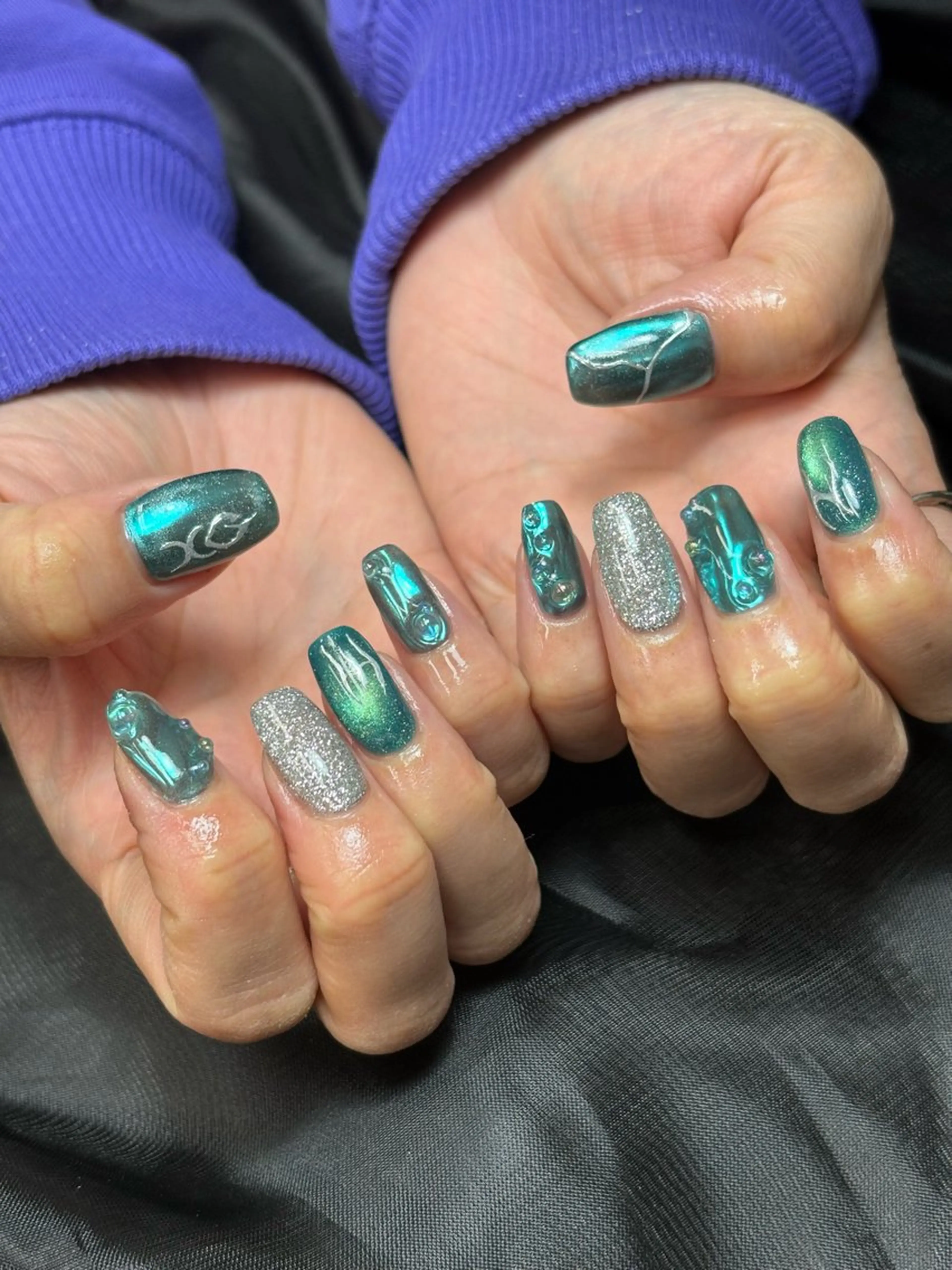 ネイル ハンドネイル FlyingSeep 🐑kaho💟🌈のネイルデザイン