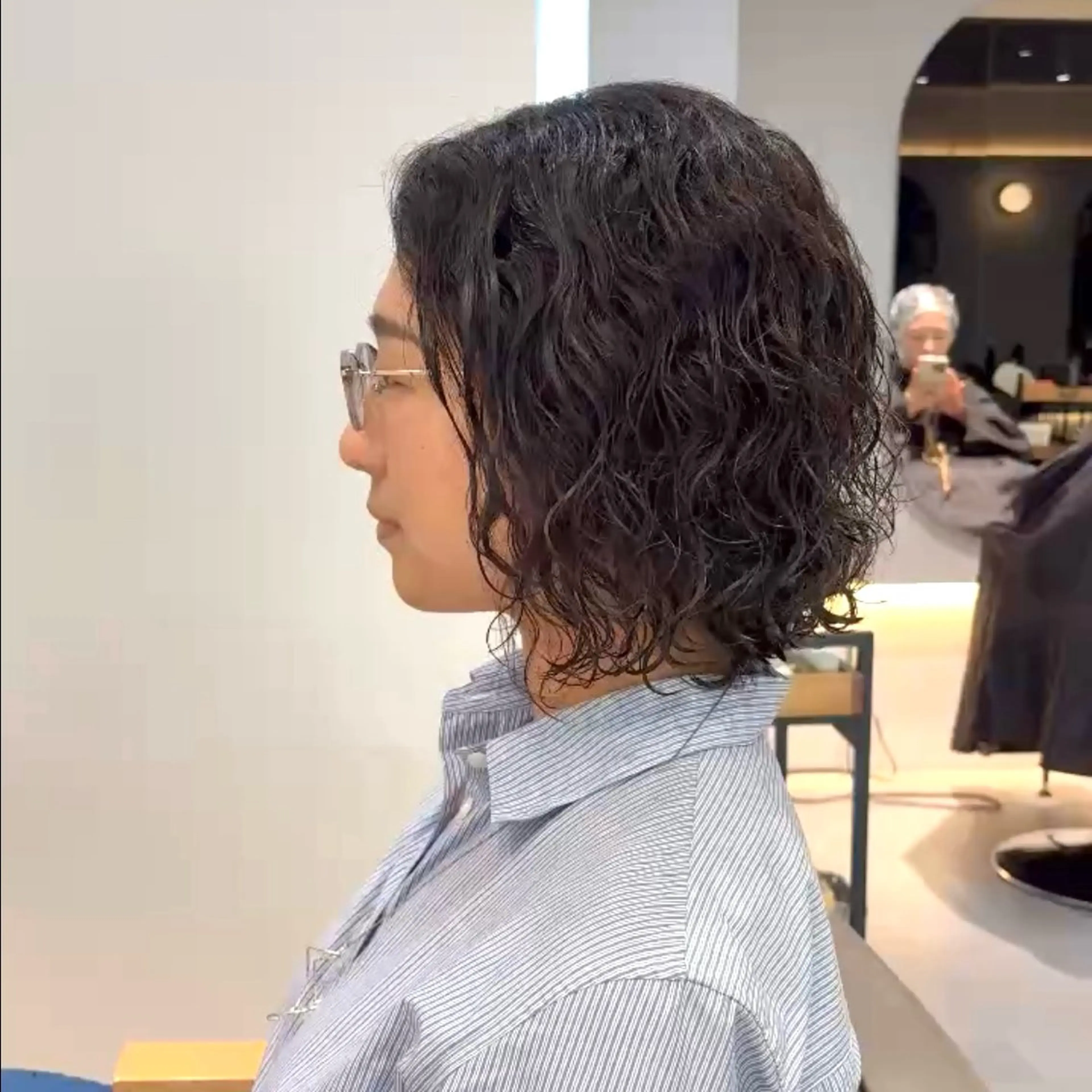 ショート ボブ くせ毛 SNSモニター募集！ くせ毛特化/大村のヘアスタイル