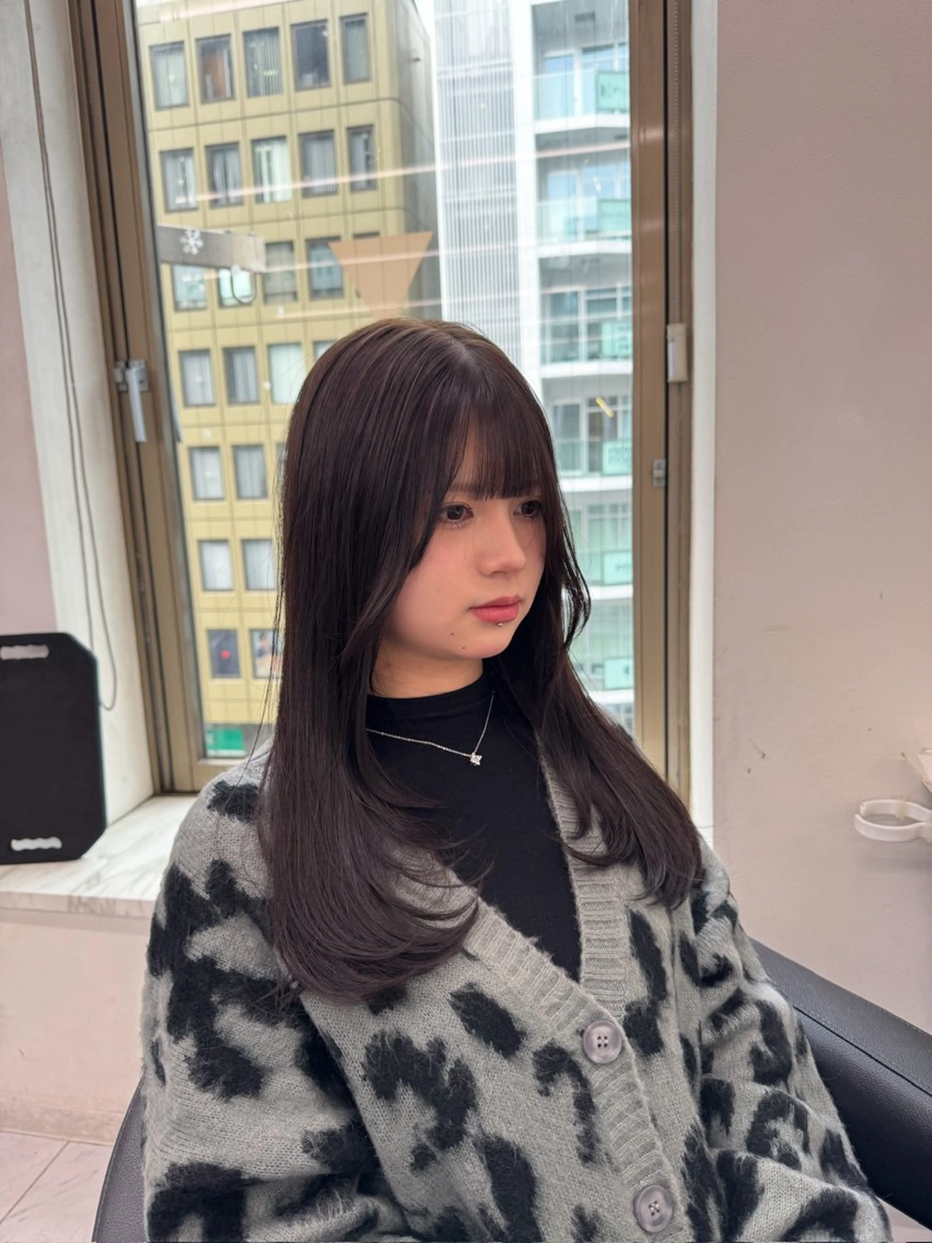 ロング カラー ヘアアレンジ Over hair_ misakiのヘアスタイル