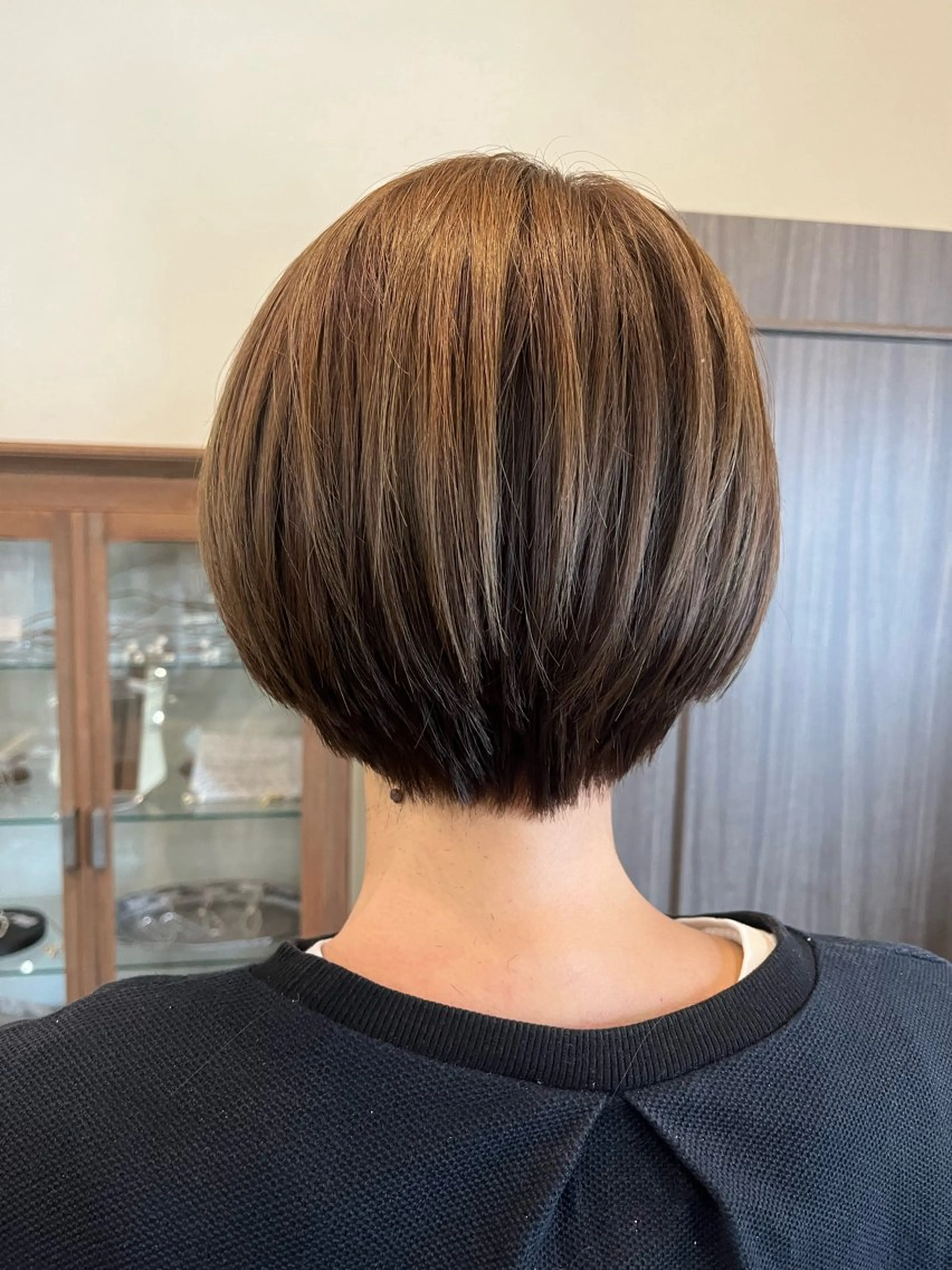 ショート カラー 丸みショート ショートヘア 髪質改善✨似合わせ カット✂️加藤真紀のヘアスタイル