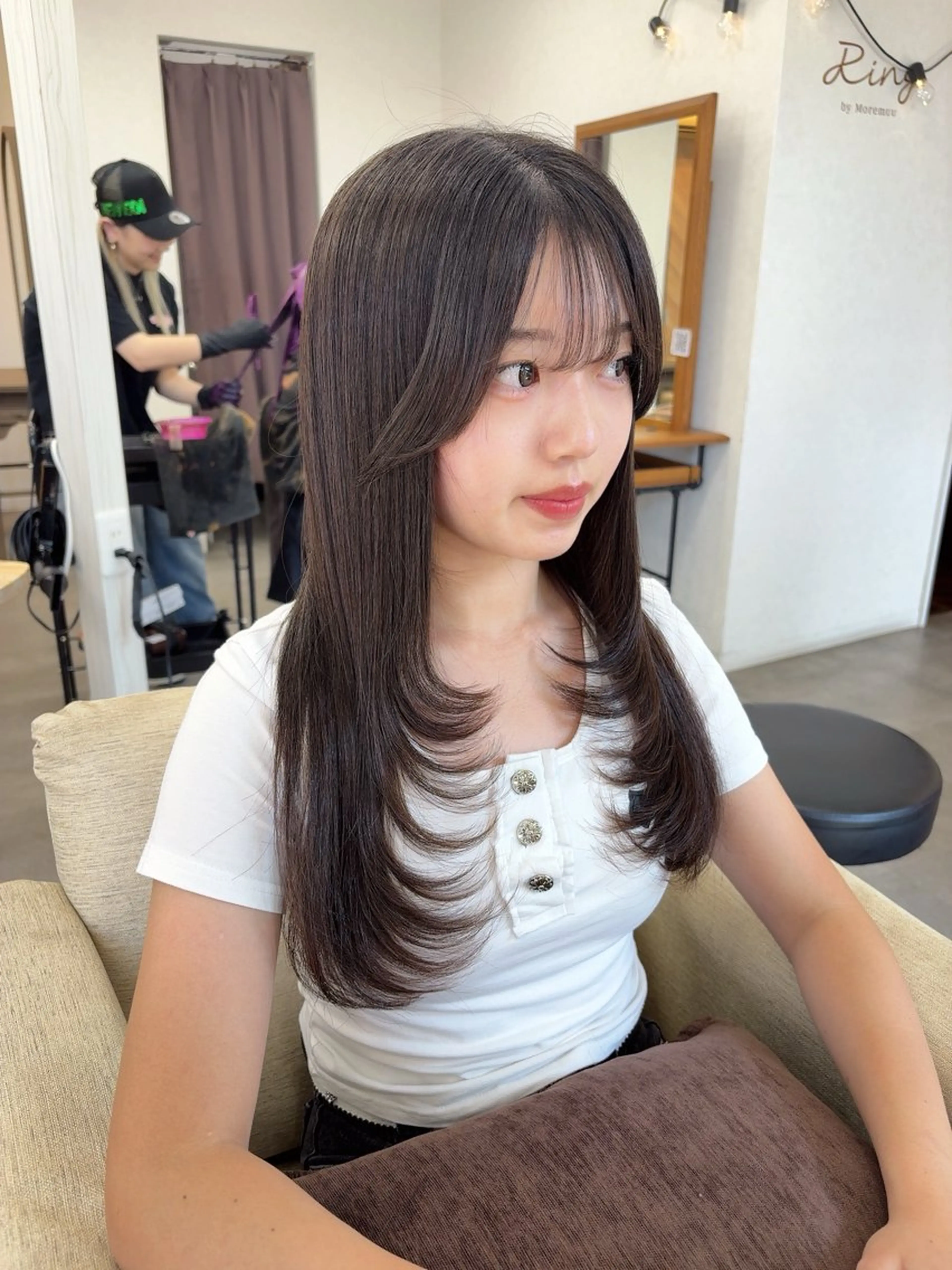 セミロング カット yui🌻 カット募集中のヘアスタイル