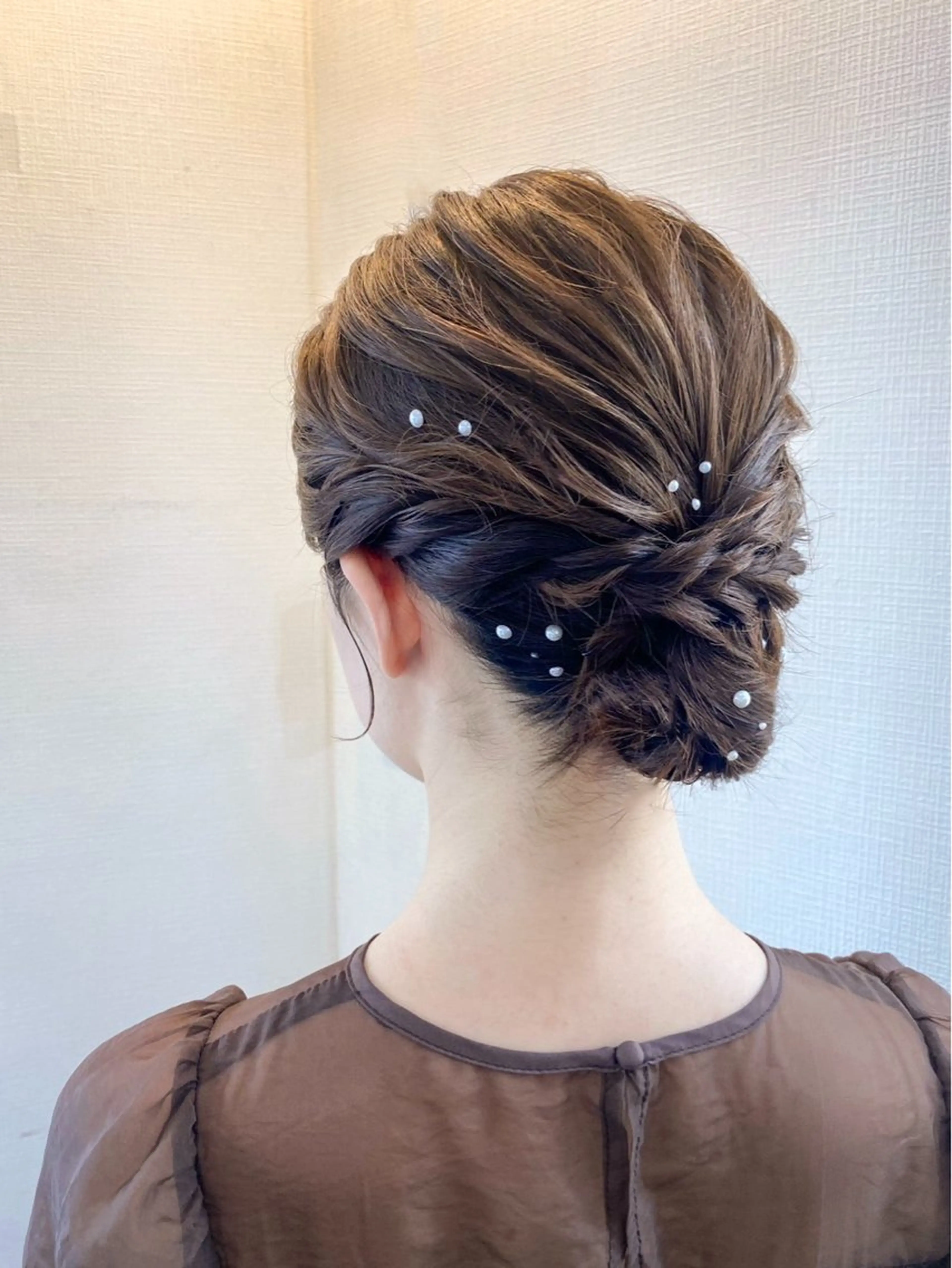 ヘアアレンジ ヘアセット hair make もりした　ゆうのヘアスタイル