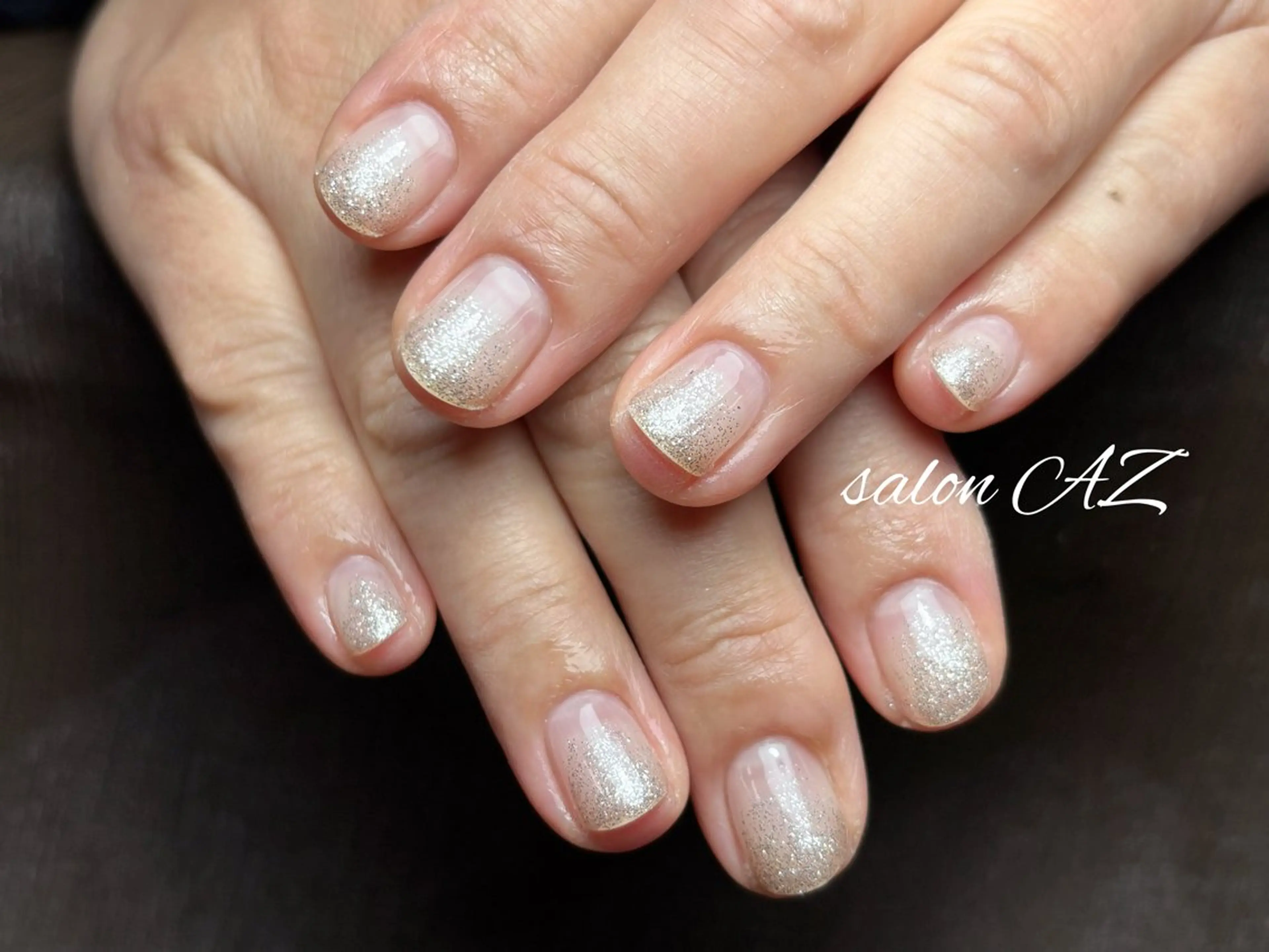 ネイル アートネイル 長さ出し フットネイル フレンチネイル ジェルネイル ハンドネイル salon AZのネイルデザイン