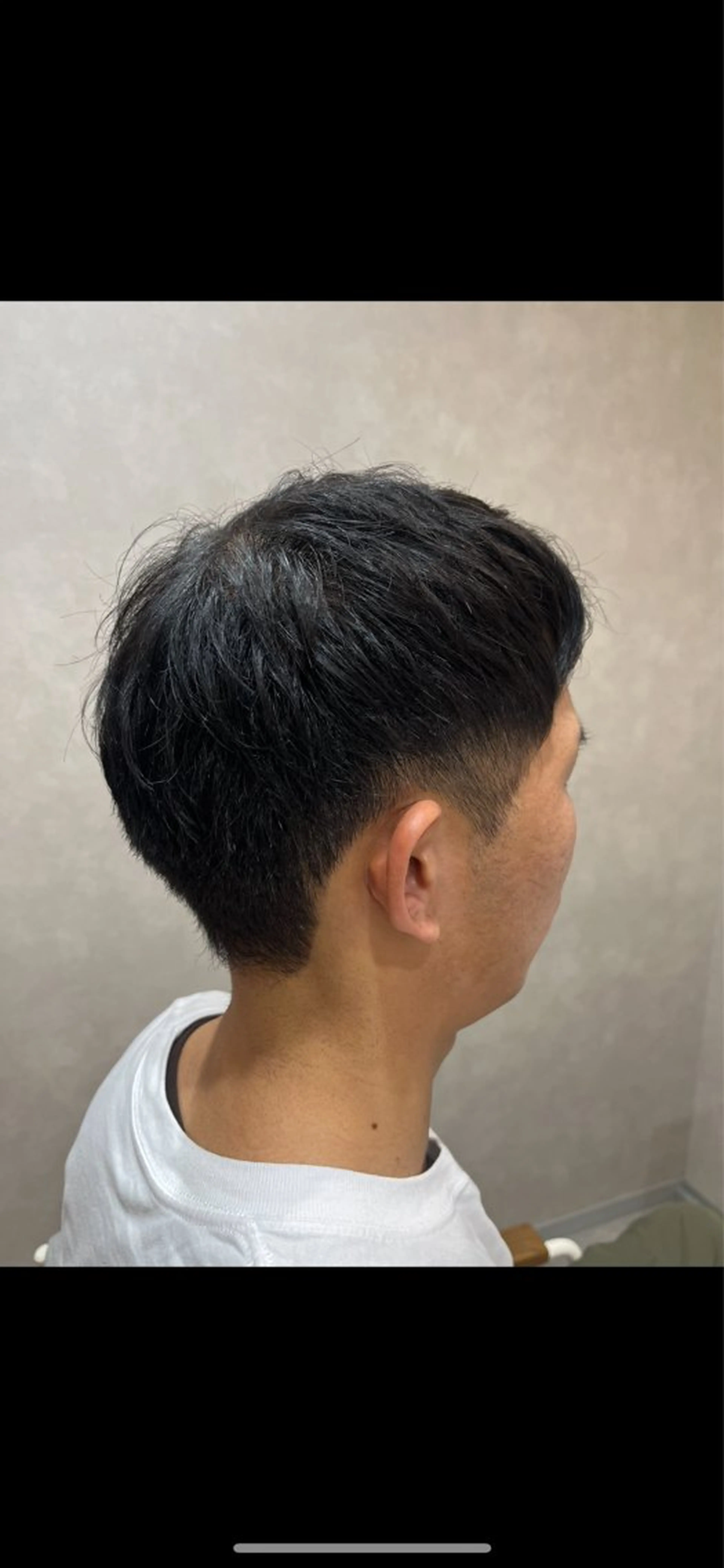 メンズ カット 森 愛友のヘアスタイル