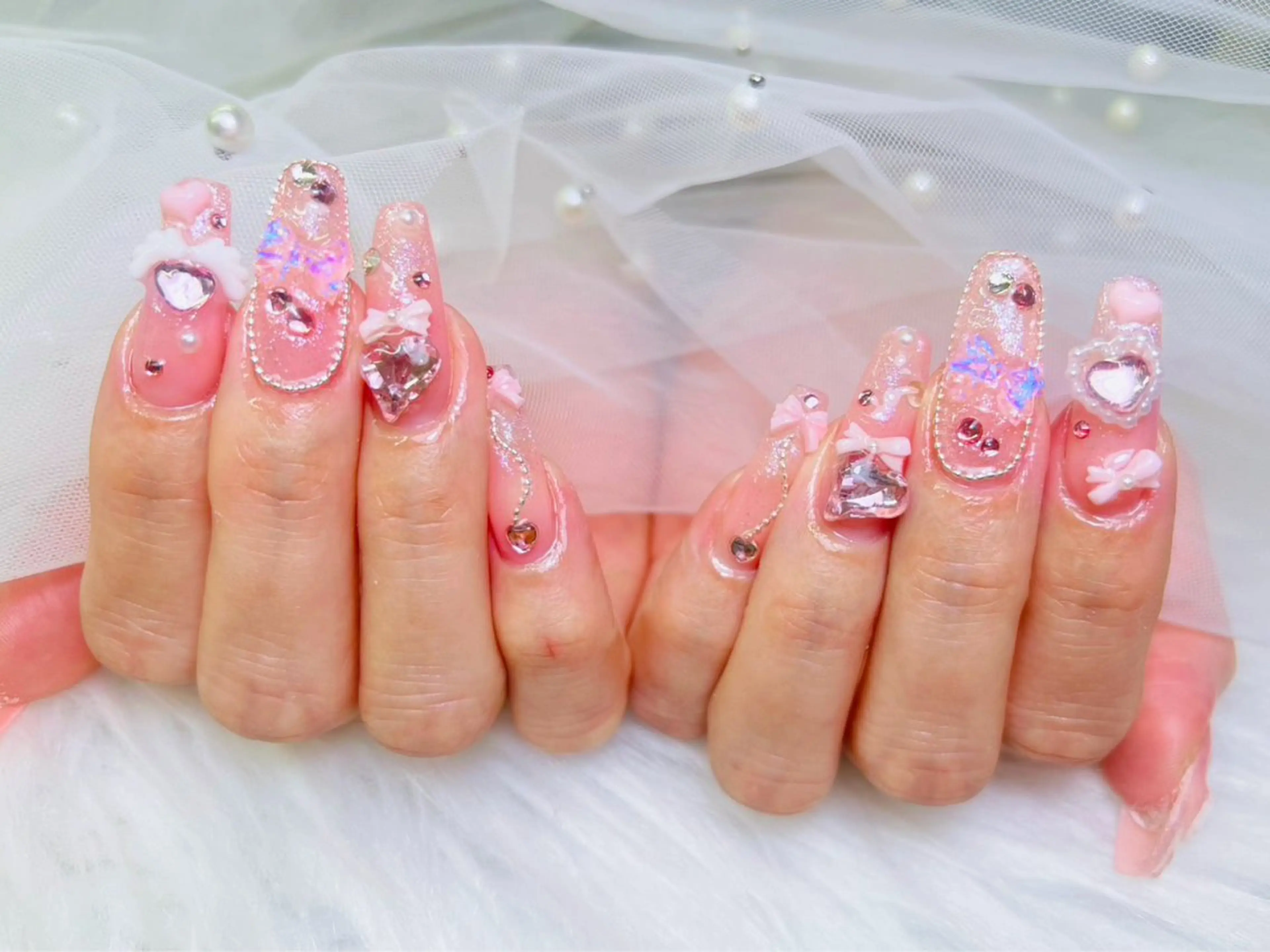 ネイル lucky nail 歌舞伎町のネイルデザイン