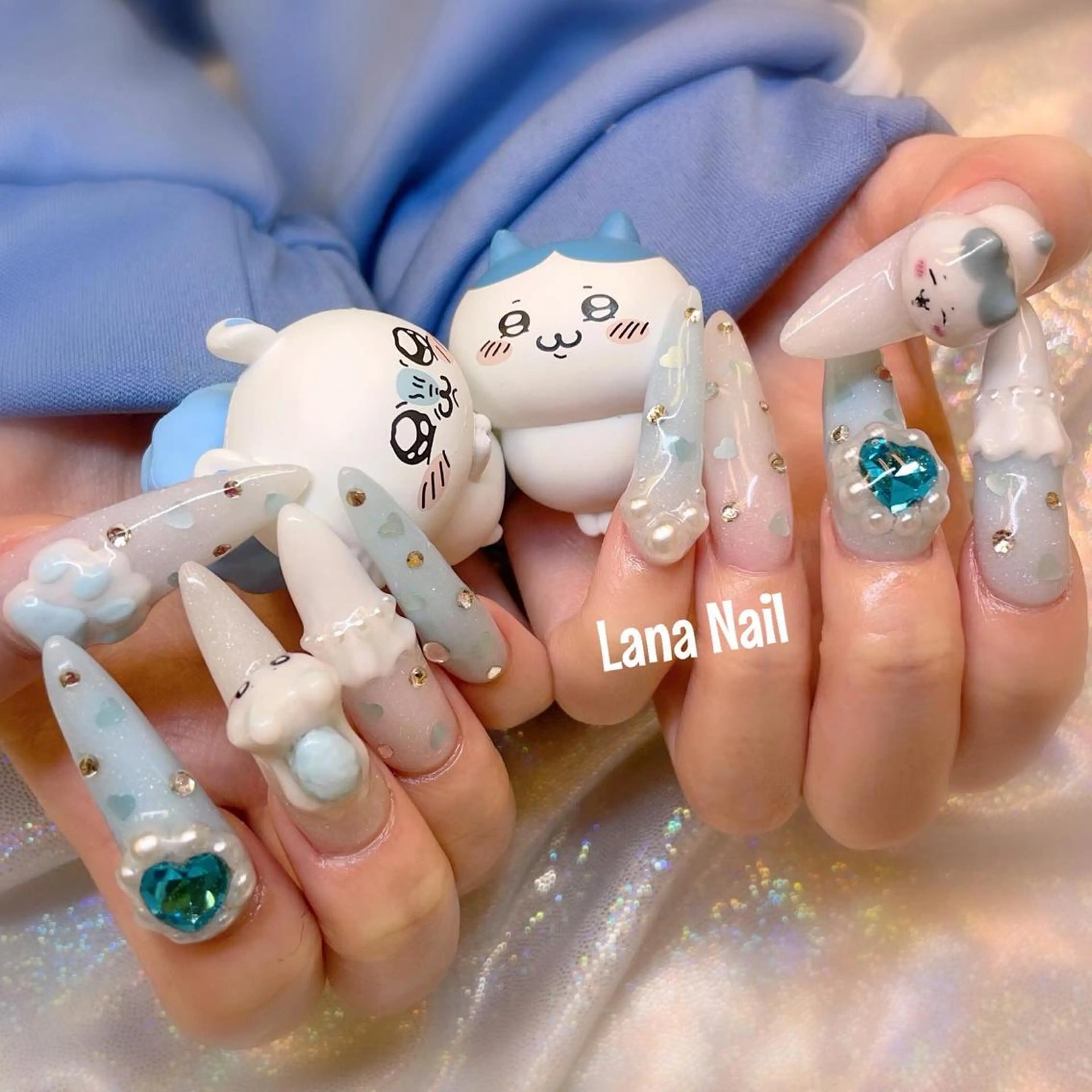 ネイル ロングネイル スカルプネイル Lana Nailのネイルデザイン