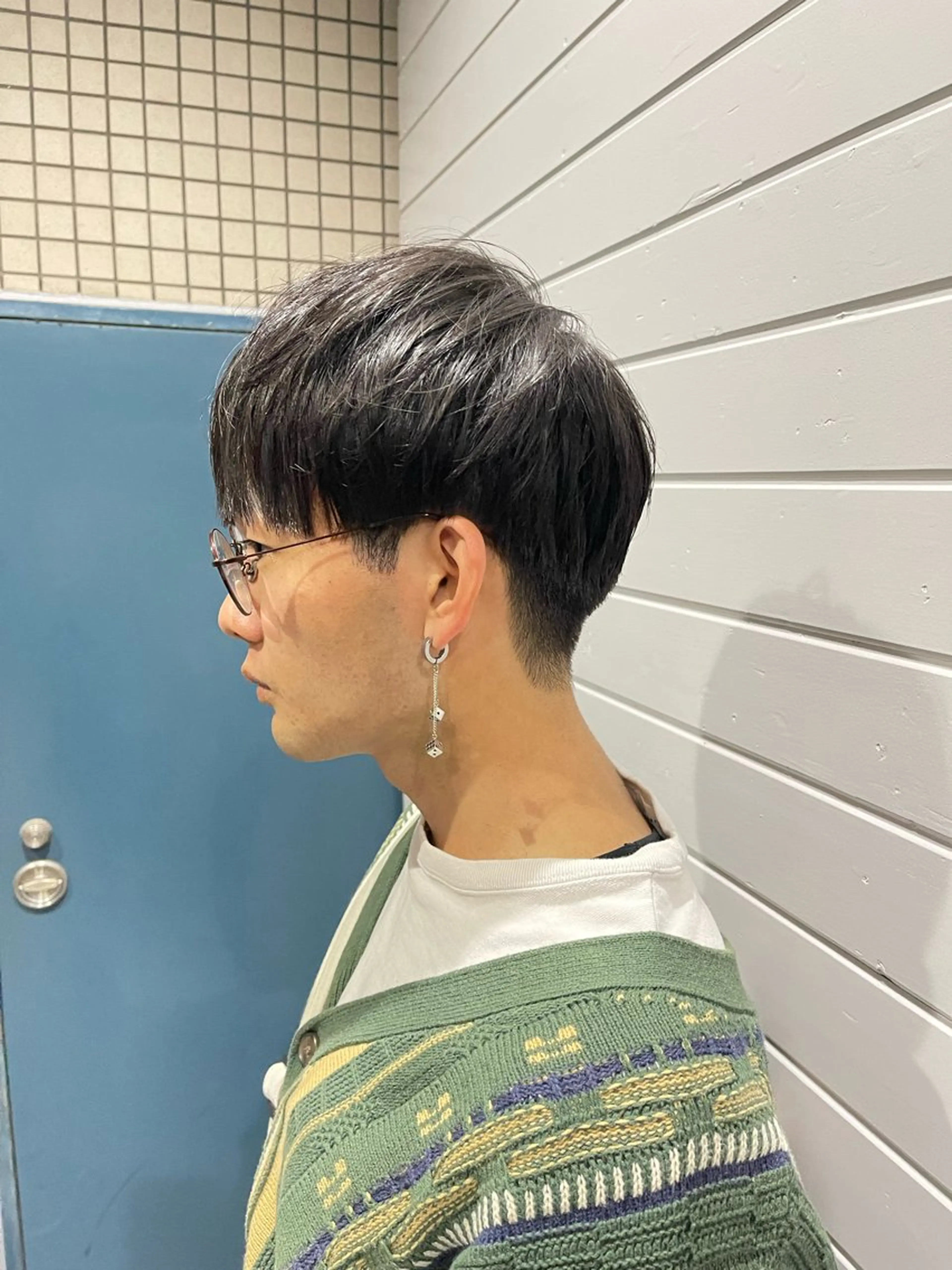 メンズ mana/ブリーチ/ ヘアセット/メンズのヘアスタイル