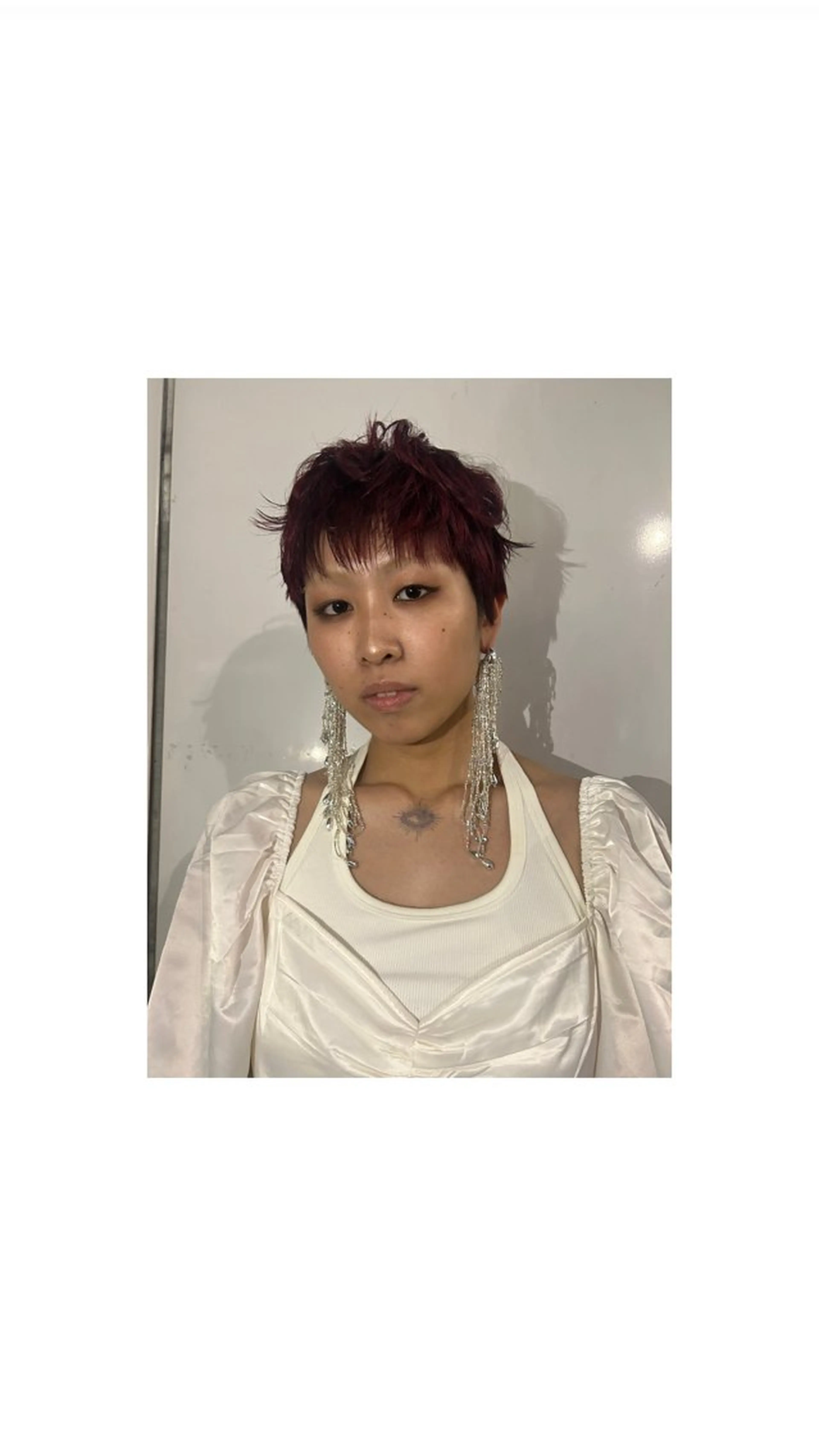 ショート カラー ヘアアレンジ yuzuki カラー /縮毛モデル募集のヘアスタイル