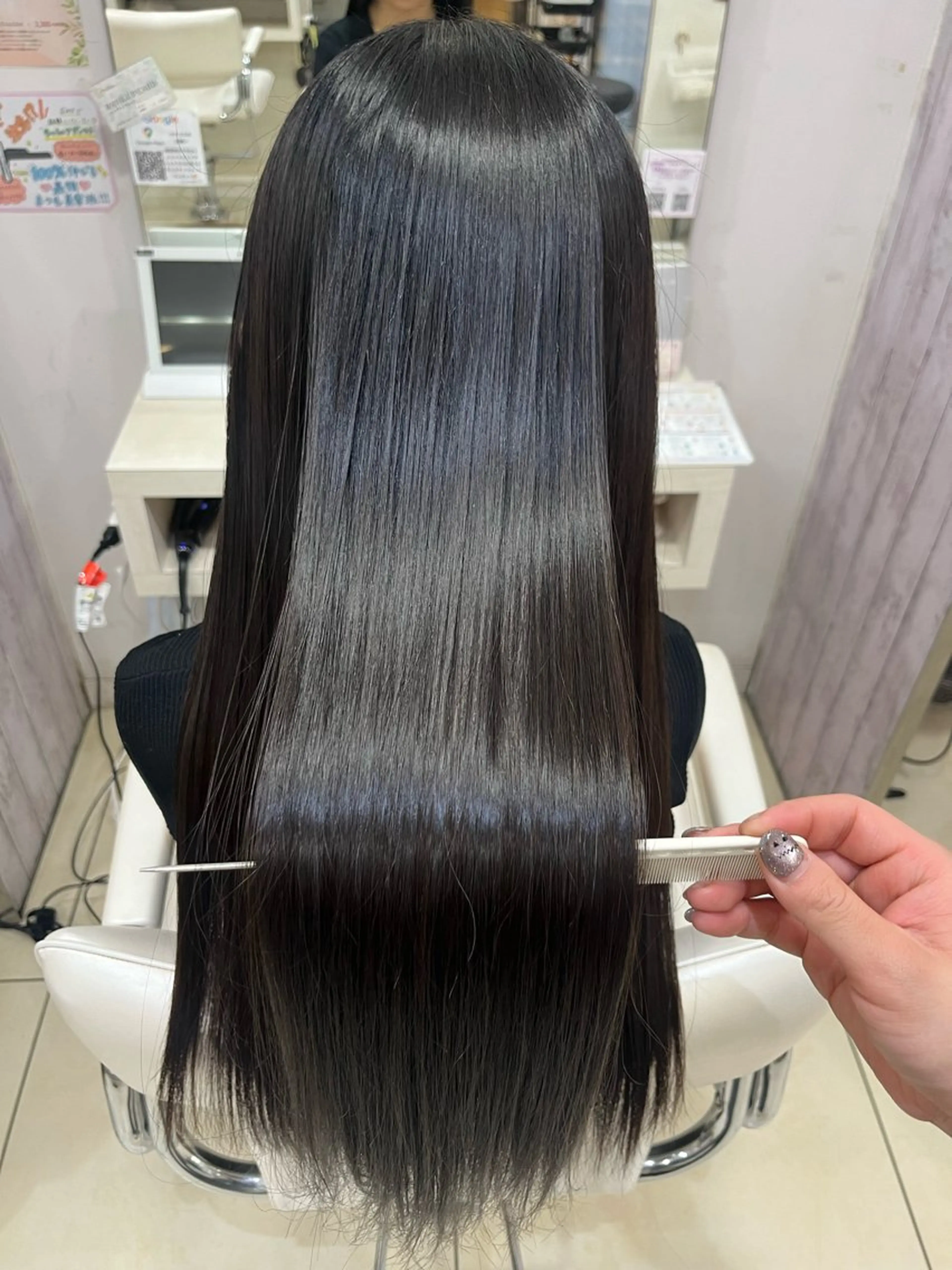 ロング カラー 髪質改善 ヘアカラー トリートメント 🤎ベージュカラー/ 髪質改善/山岸🤎のヘアスタイル