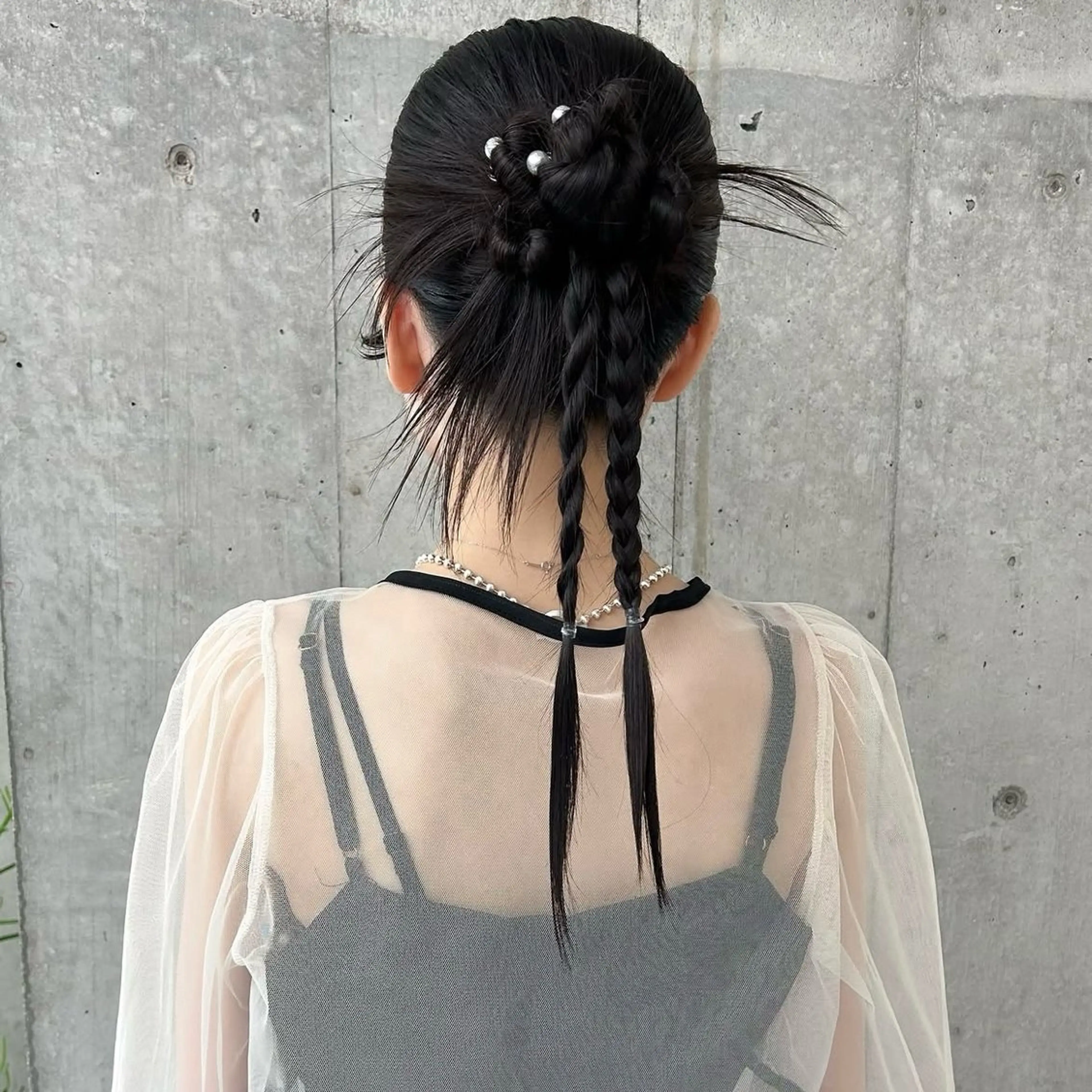 セミロング ヘアセット ちゃんゆ /伊藤有里のヘアスタイル