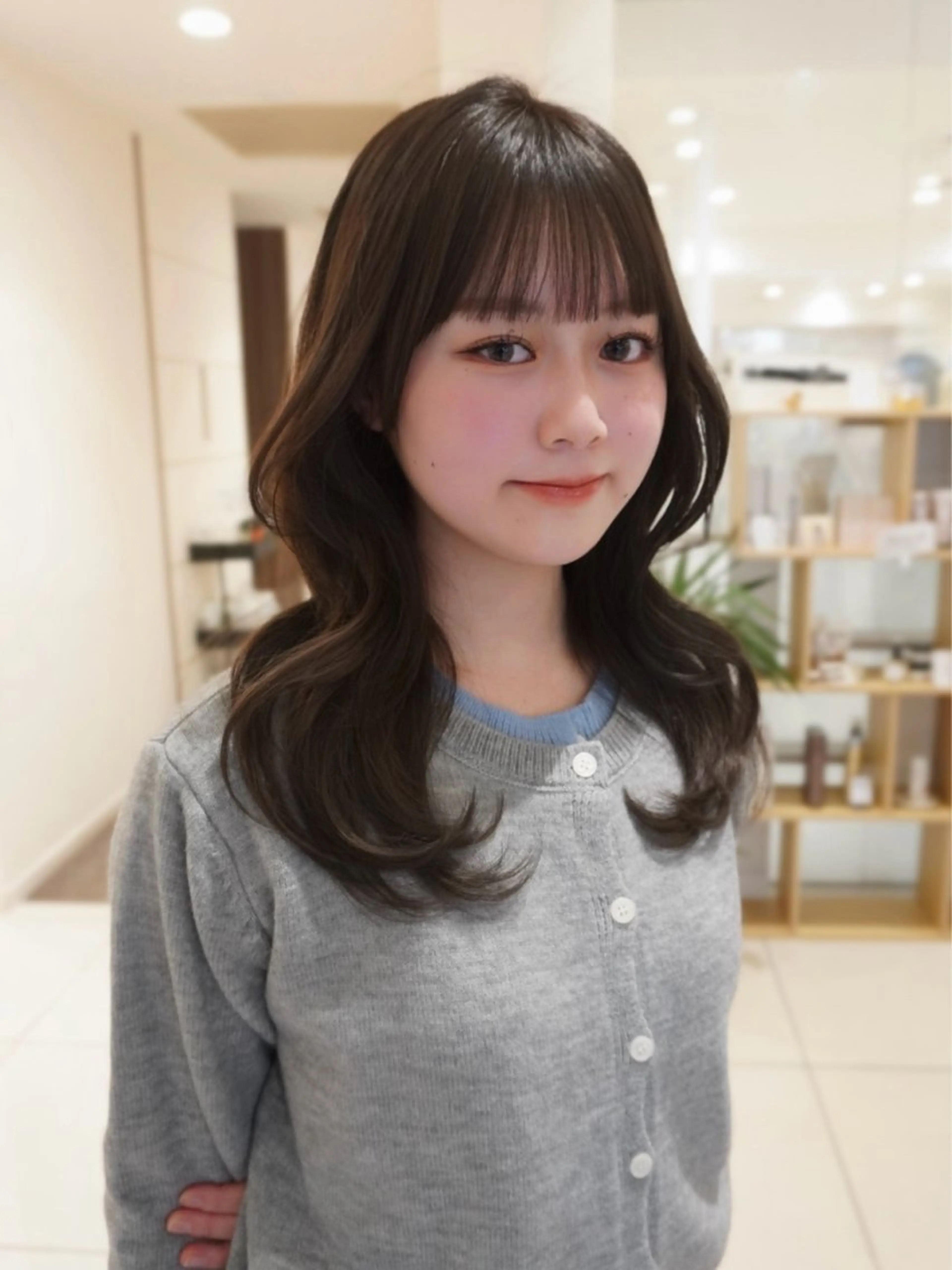 カット+カラー+オージュア1stトリートメントの写真