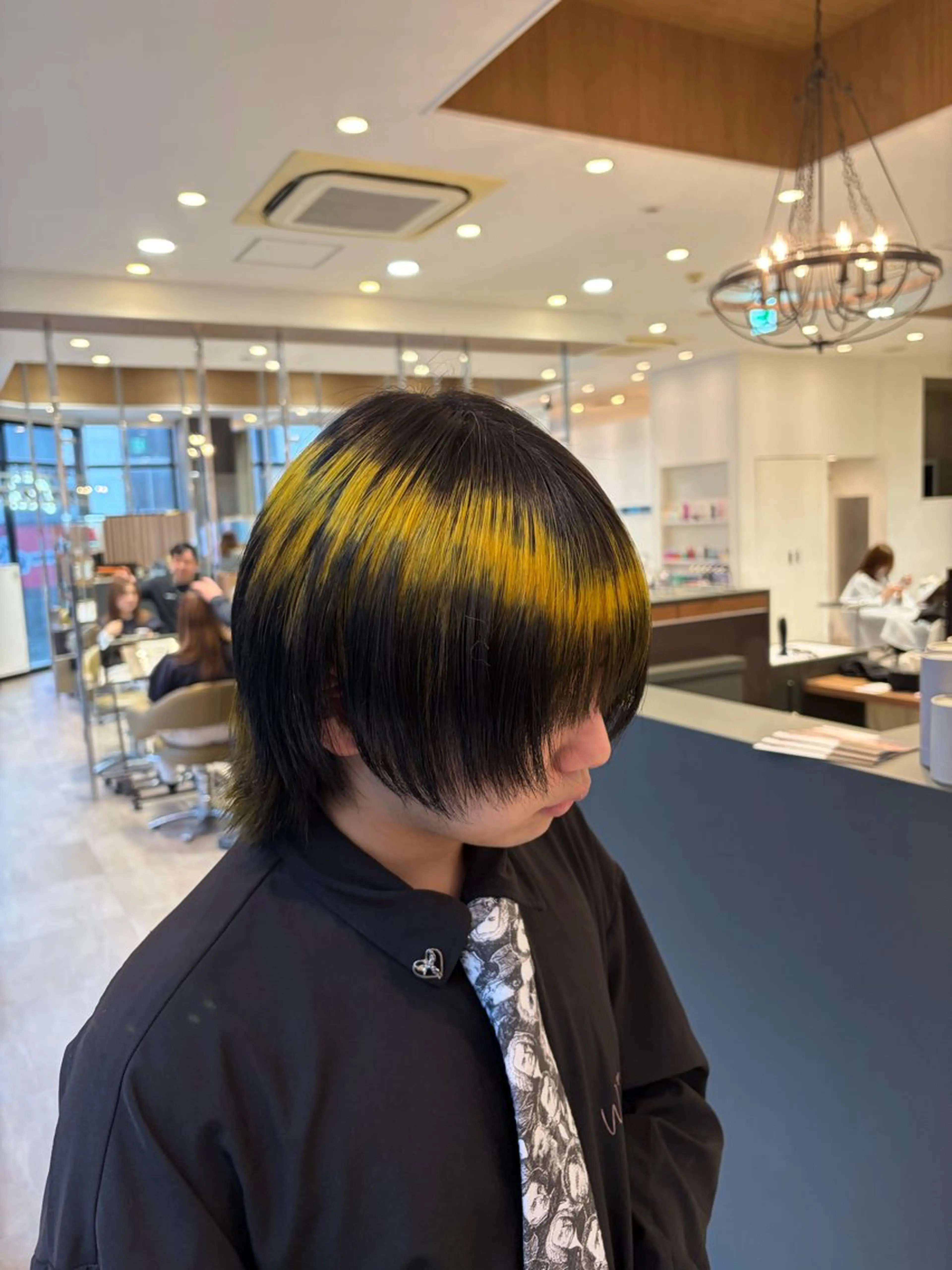 ショート カラー 髪質改善/ハイトーン /デザイン見正 恵弥のヘアスタイル