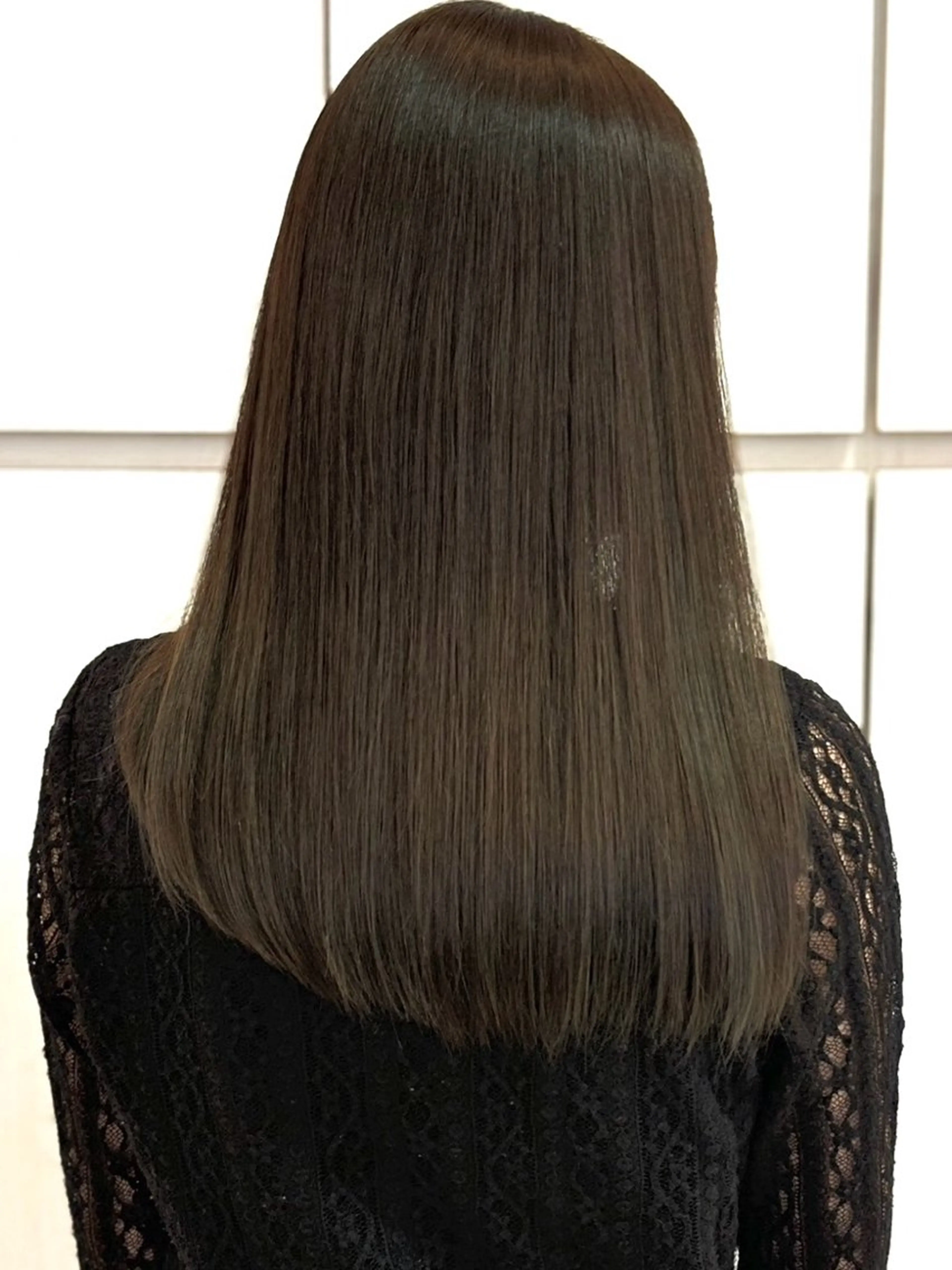 カラー 髪質改善 ヘアカラー トリートメント 💖透明感カラー 板倉百花💖のヘアスタイル