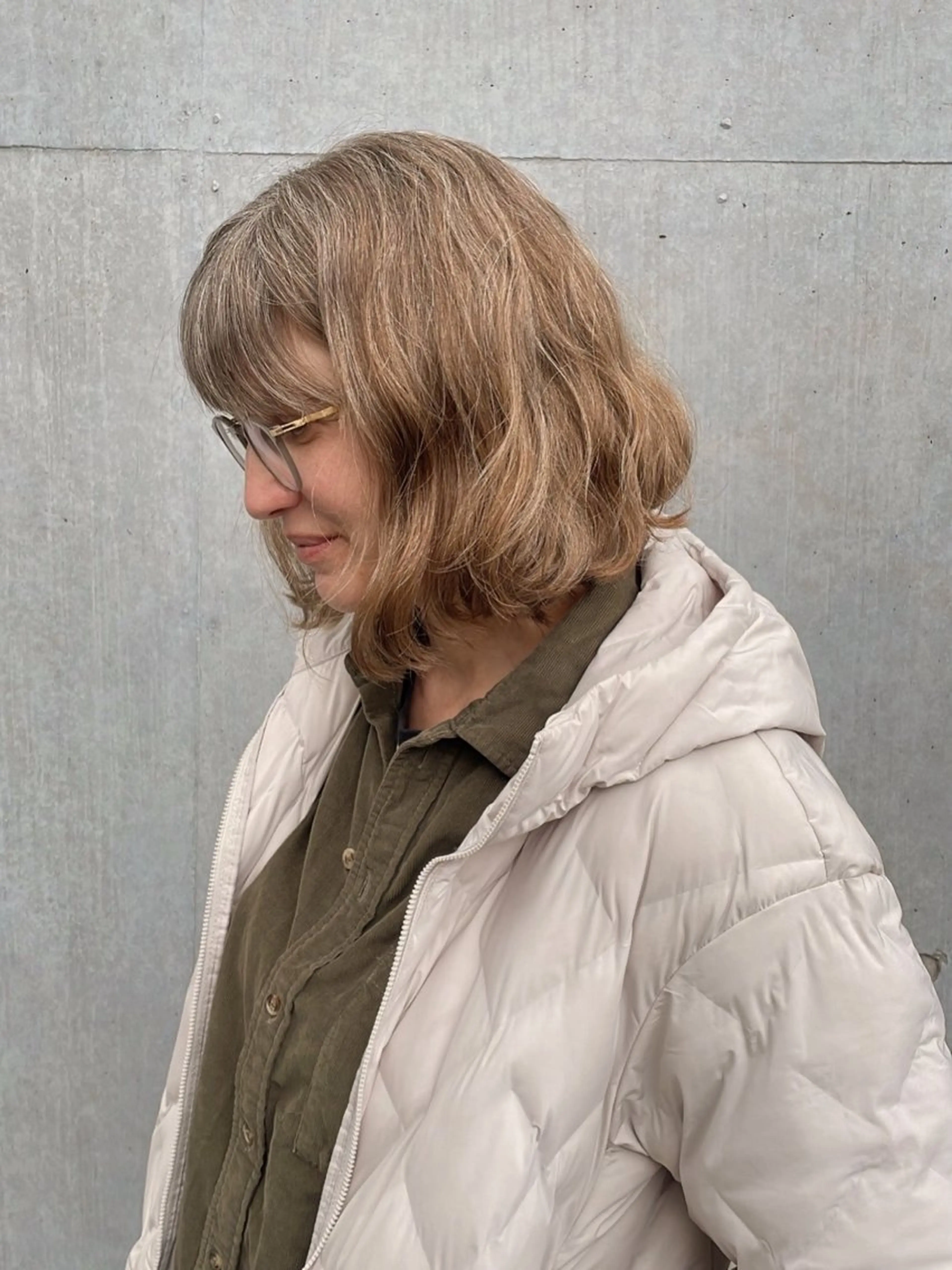 ミディアム カット トリートメント Lien所属・marika/ボブ /透明感カラーのヘアスタイル