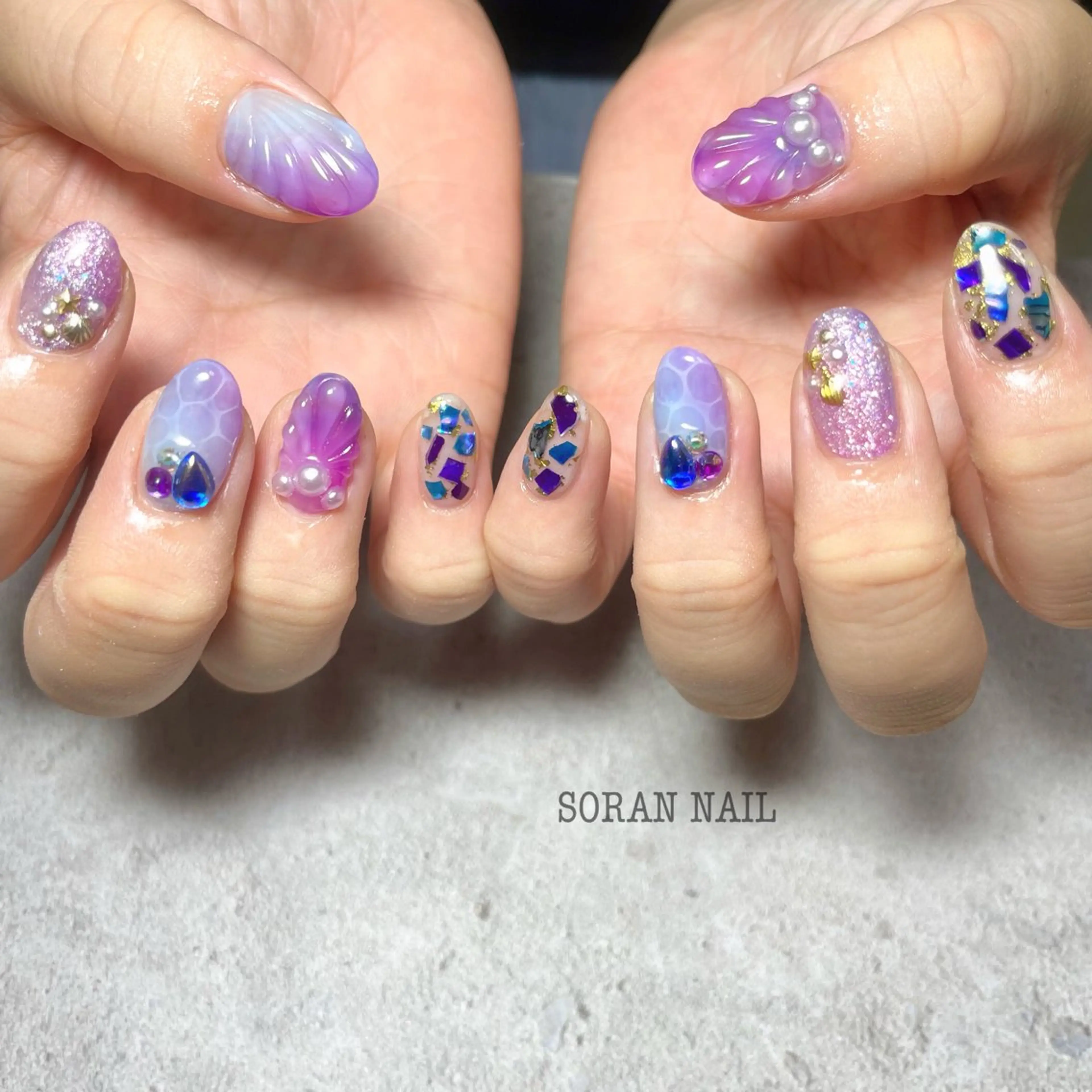ネイル ハンドネイル soran nailのネイルデザイン
