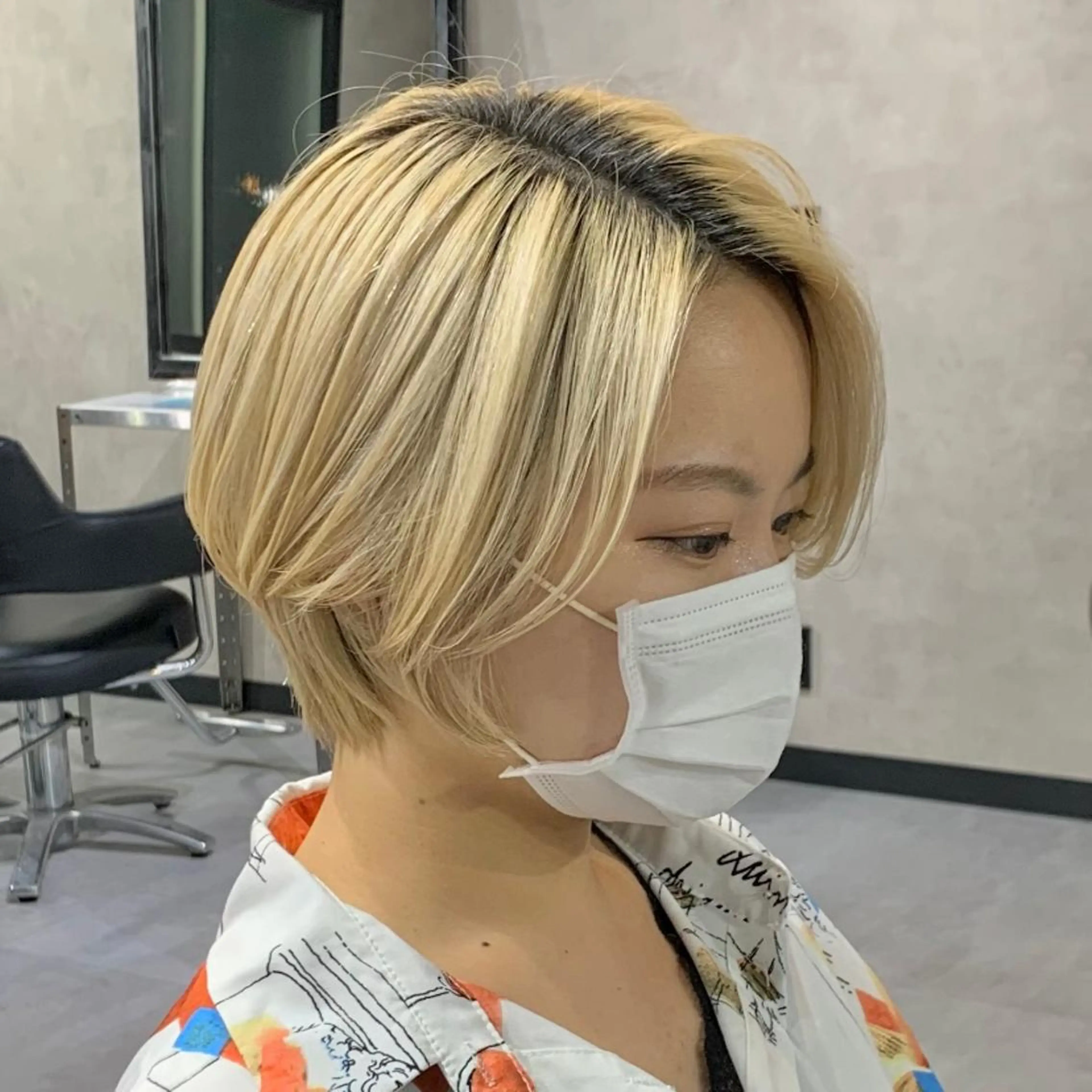 ショート ショートヘア カット B E C H I C O〔べち子〕のヘアスタイル