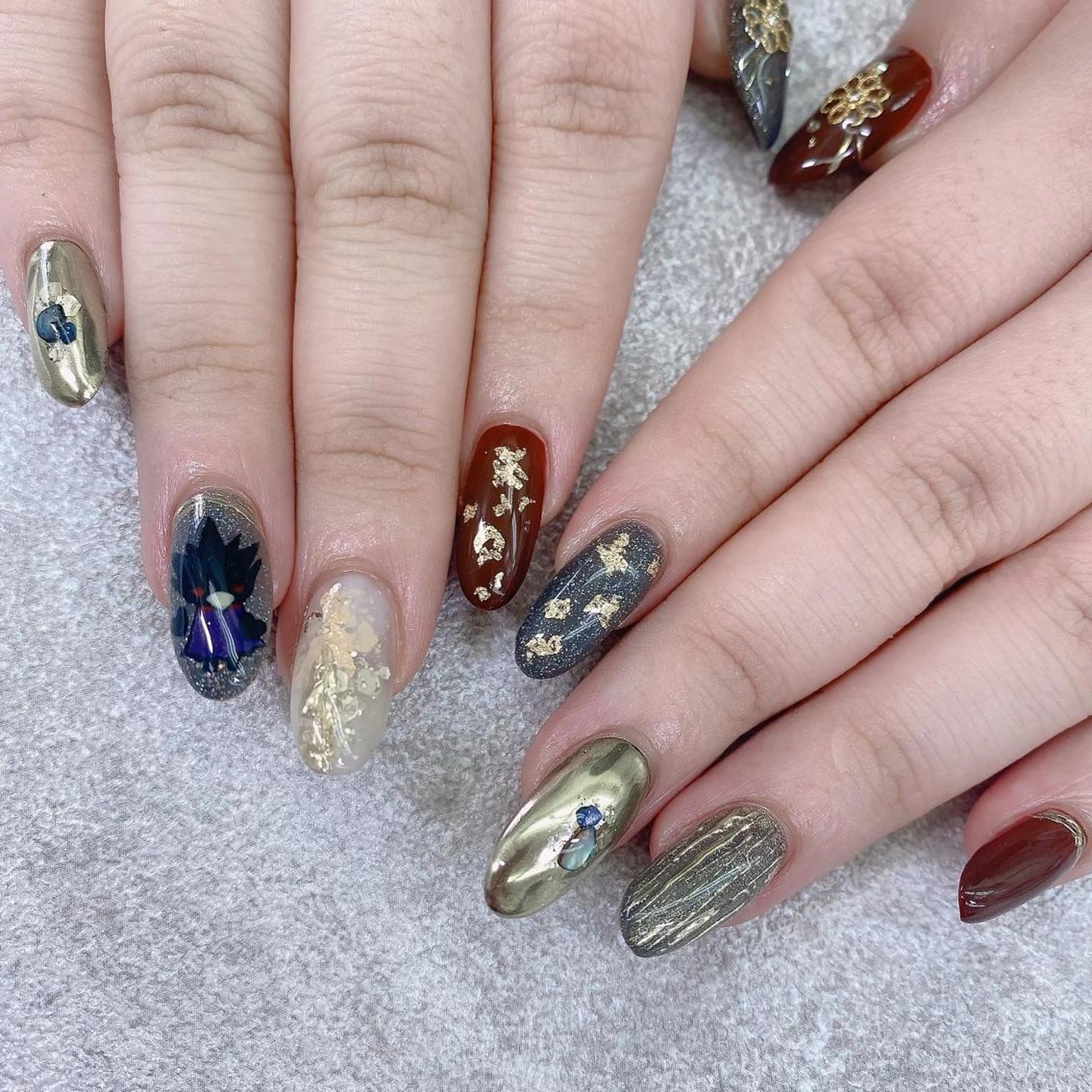 ネイル ハンドネイル フットネイル ナナイチゼロ I.Naoのネイルデザイン