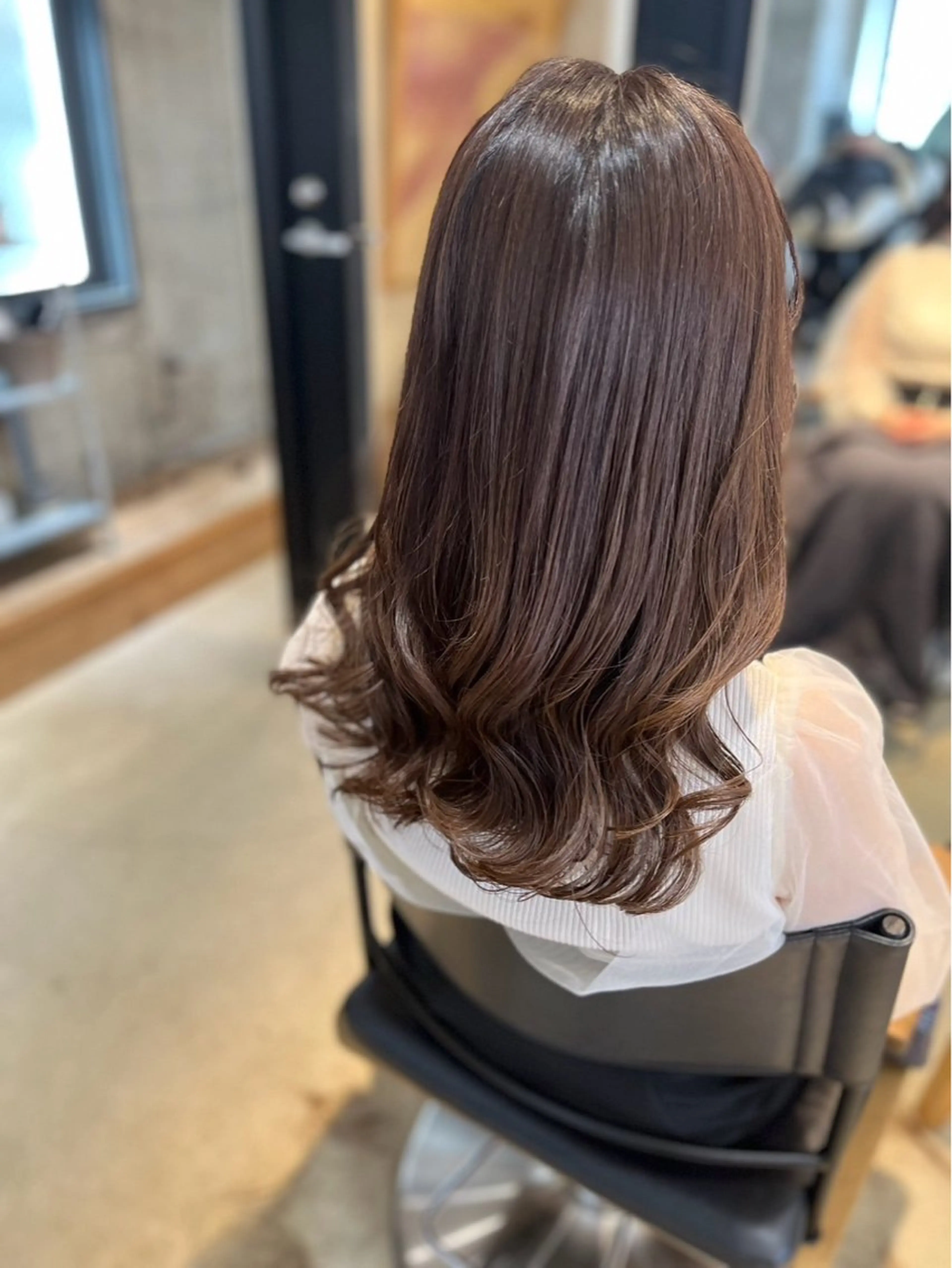 ロング 宇野 佑馬のヘアスタイル