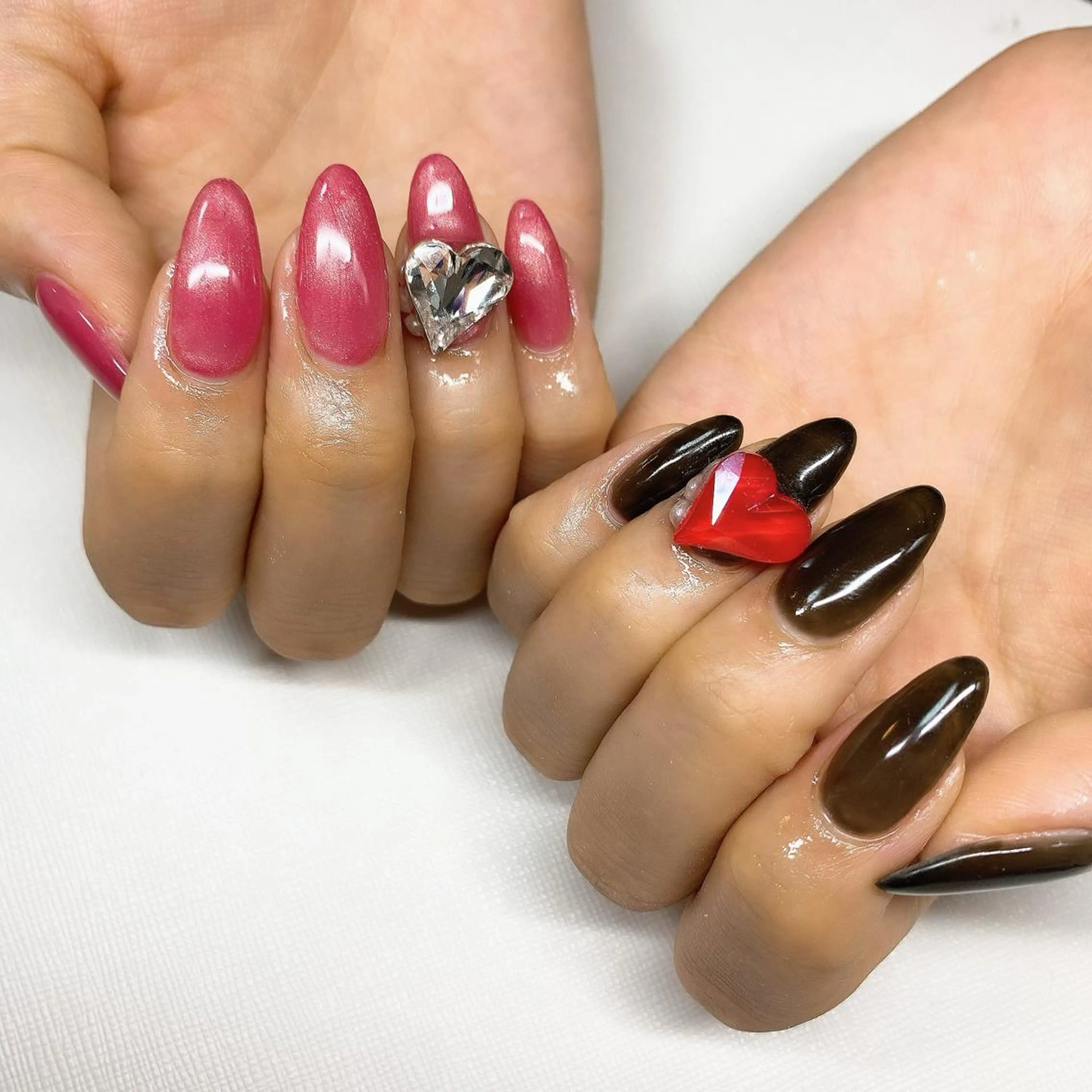 ネイル バレンタイン vivi nailのネイルデザイン