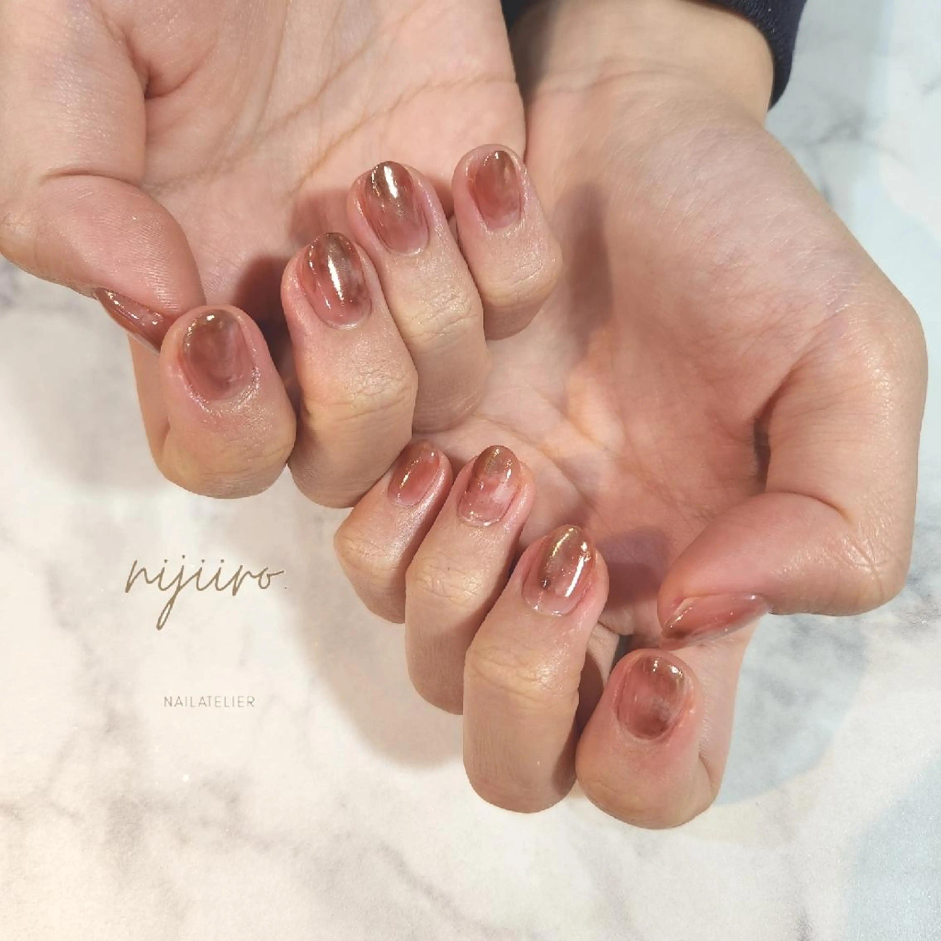 ネイル ハンドネイル nijiiro🌈 サトウのネイルデザイン