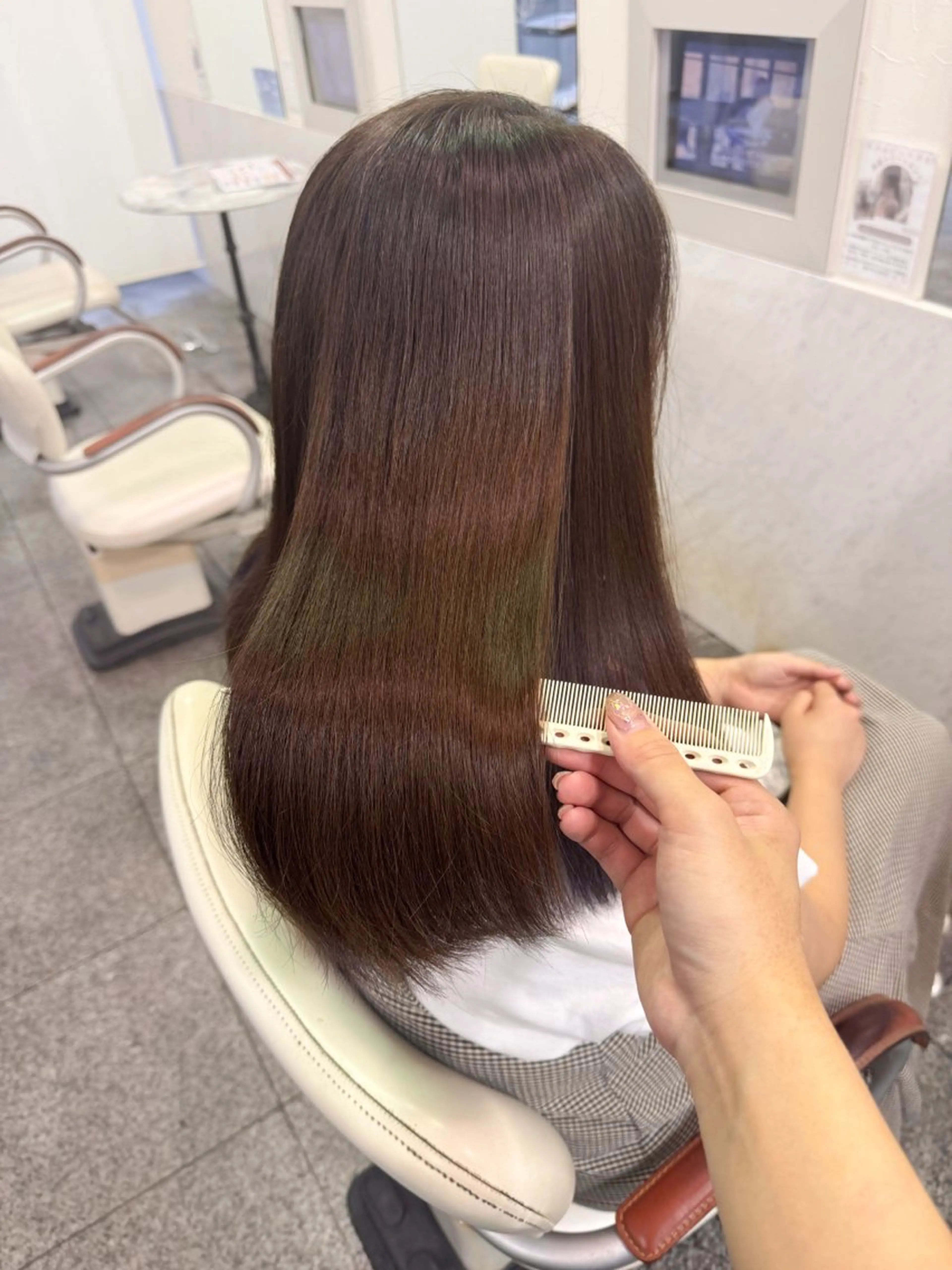 セミロング カラー 🫧ヒシダアキ taboo.i🫧のヘアスタイル