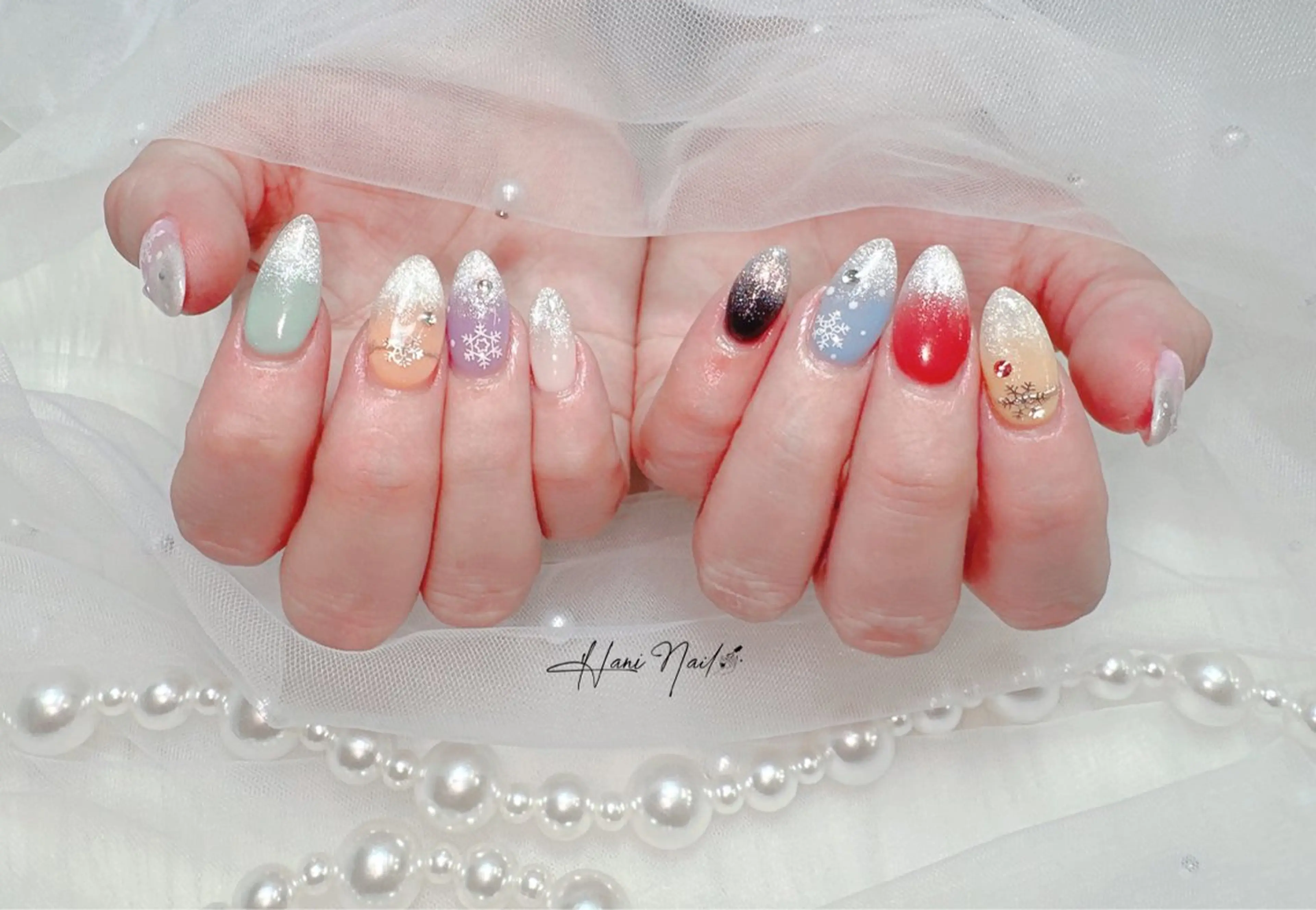 ネイル ハンドネイル Hani Nail 三ノ宮【ハニネイル】所属・Hani Nail 【ハニネイル】のネイルデザイン