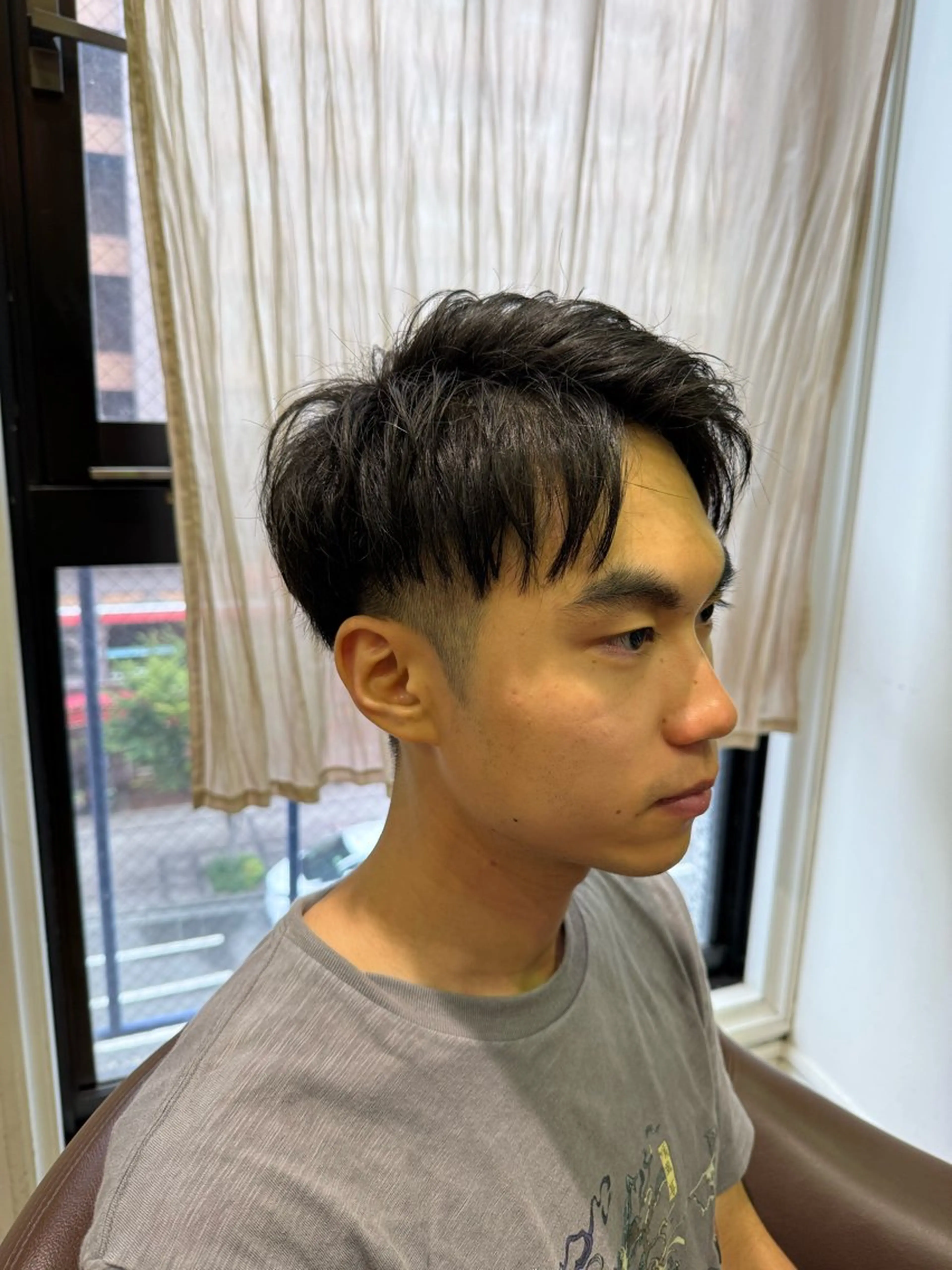 ショート メンズ 溝口 槙里也のヘアスタイル