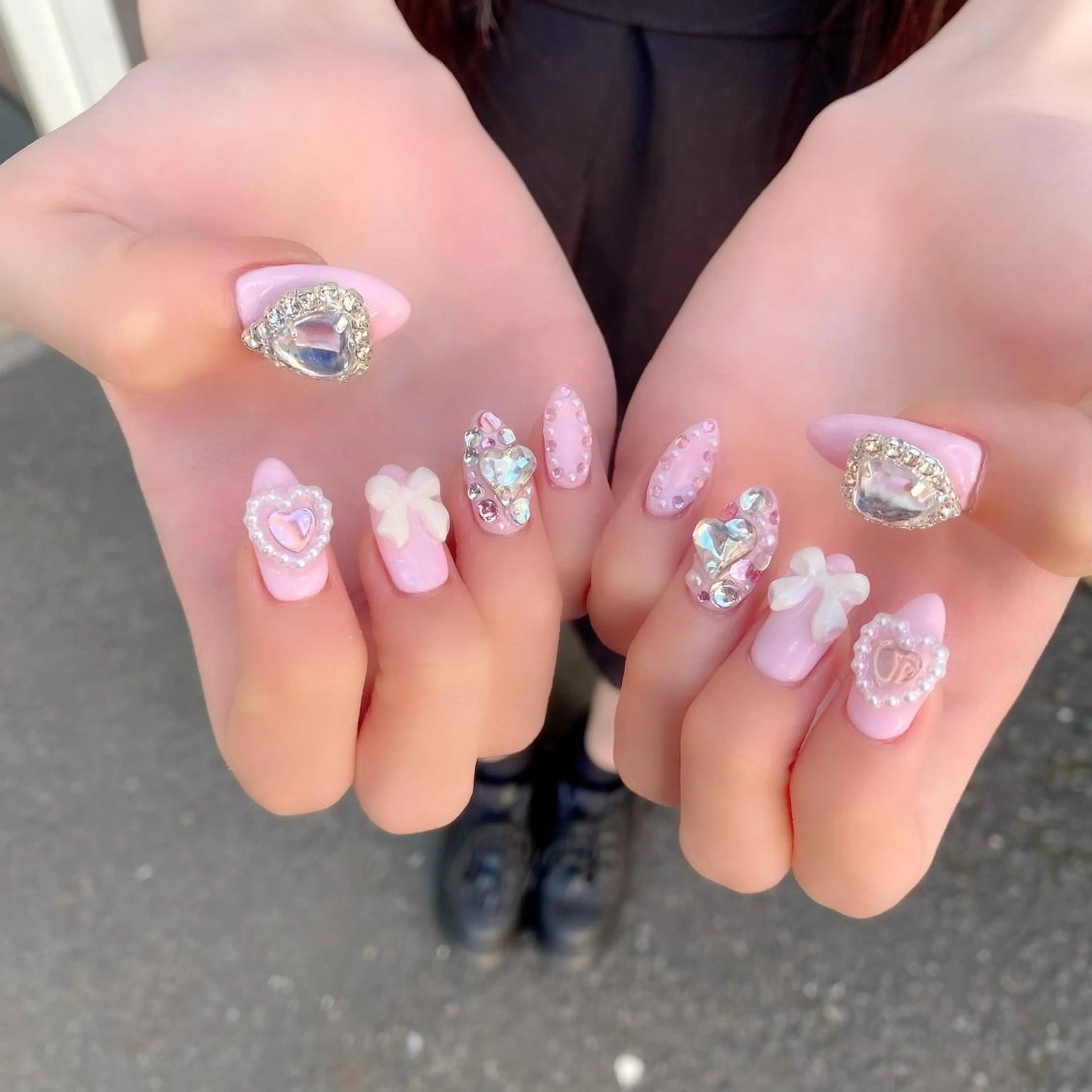 ネイル ピンク Salon Ｋのネイルデザイン