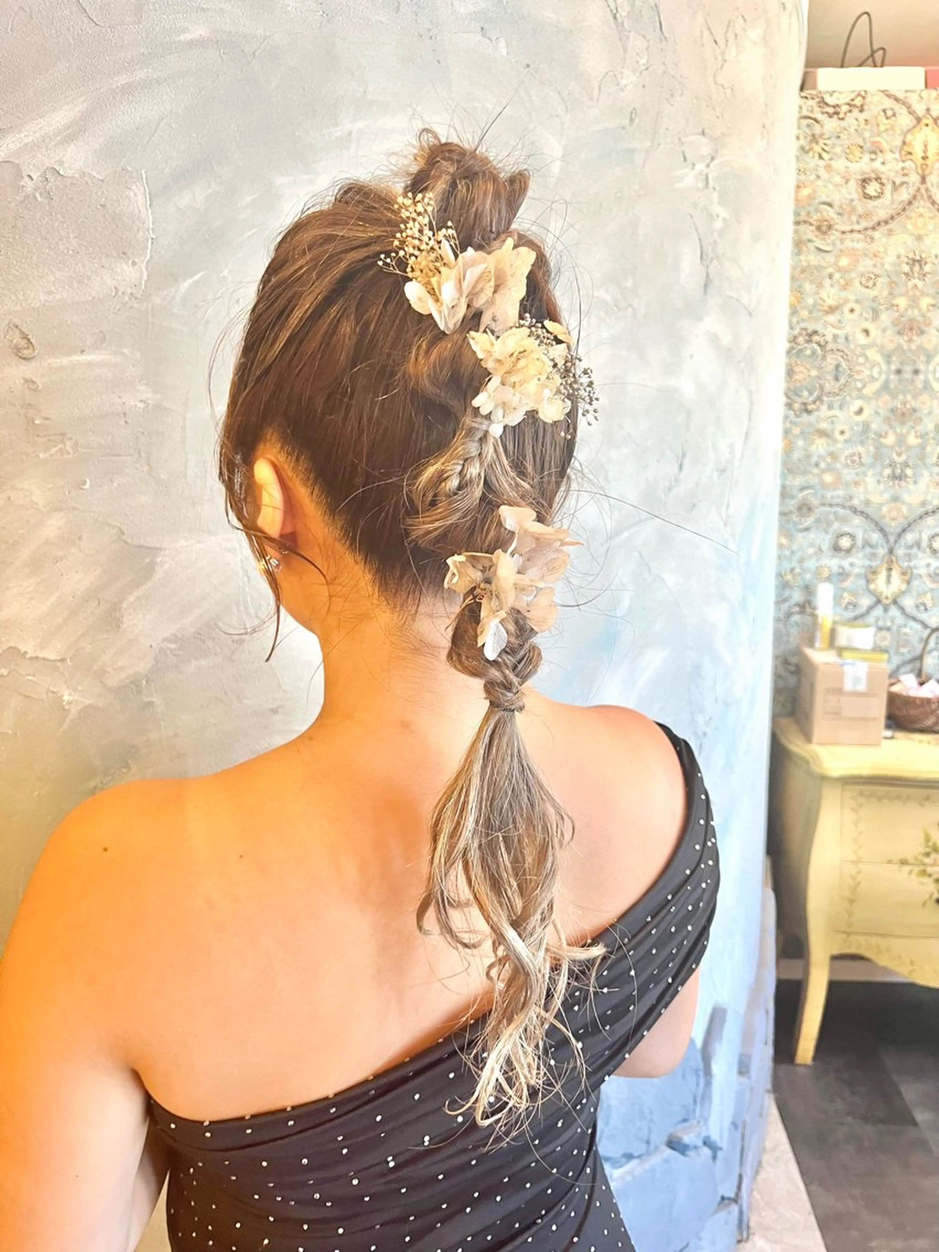 ヘアアレンジ ヘアセット echo 米田 まりゑのヘアスタイル