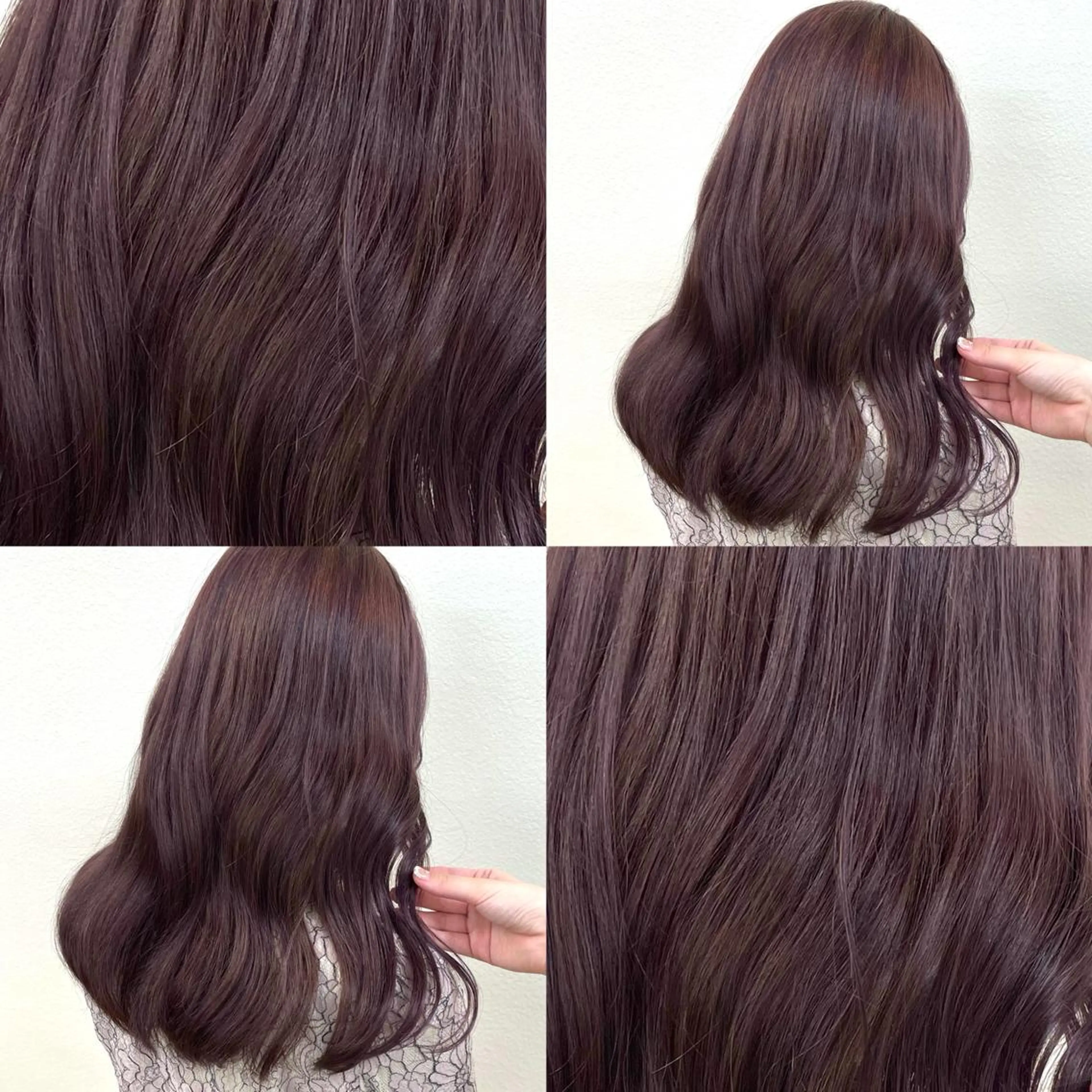 セミロング カラー Sally所属・乾かすだけで美髪✨ 髪質改善専門/鈴木遼のヘアスタイル